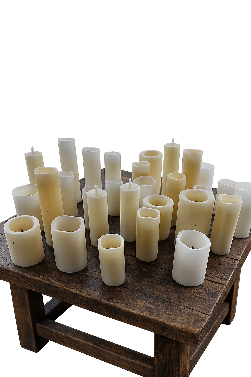 Assorted Pillar candles