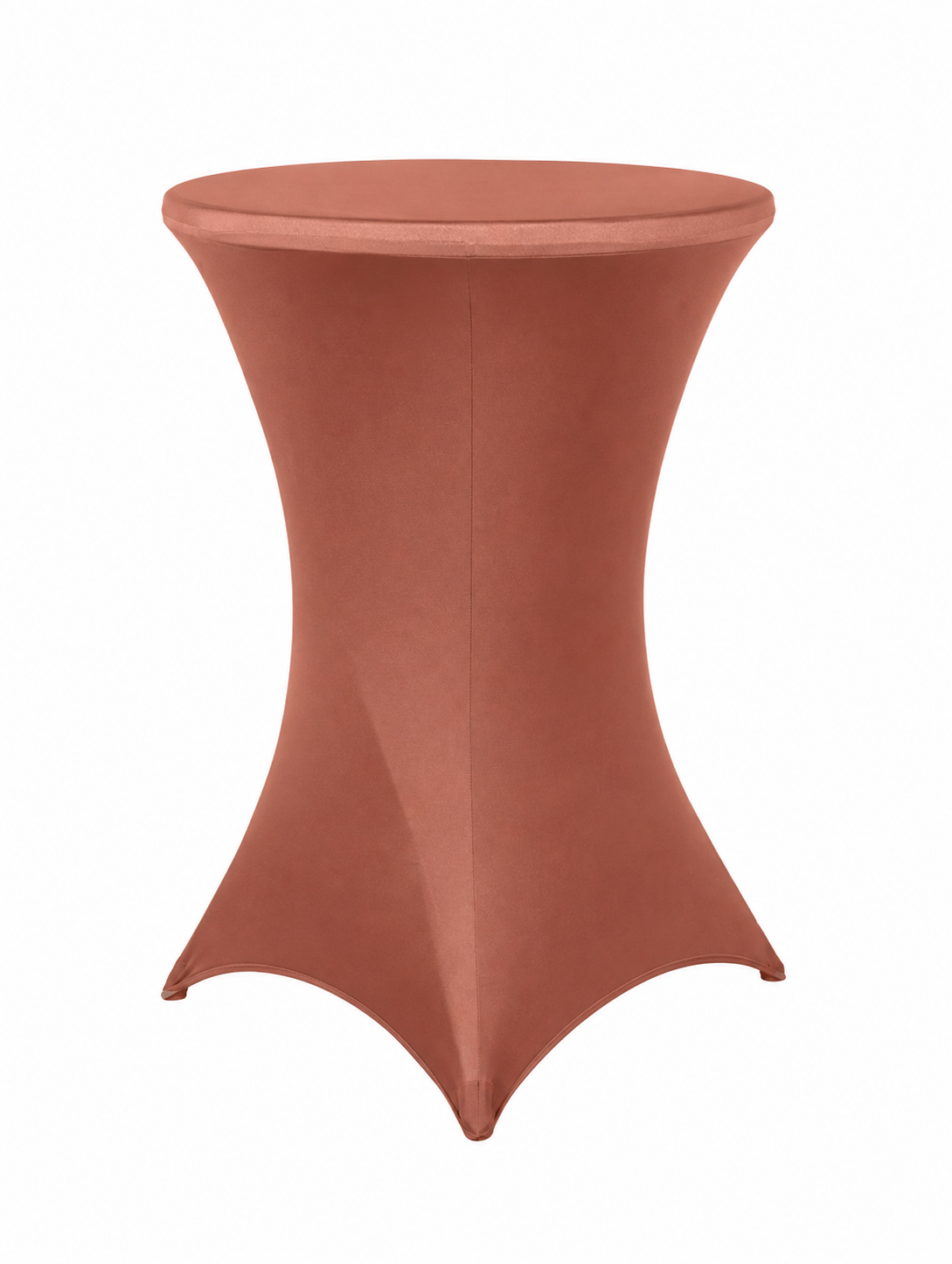 Terracotta spandex cocktail cover