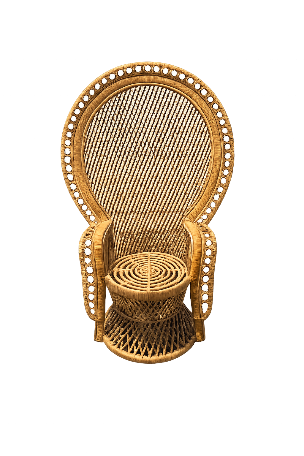 Throne Rattan Chair