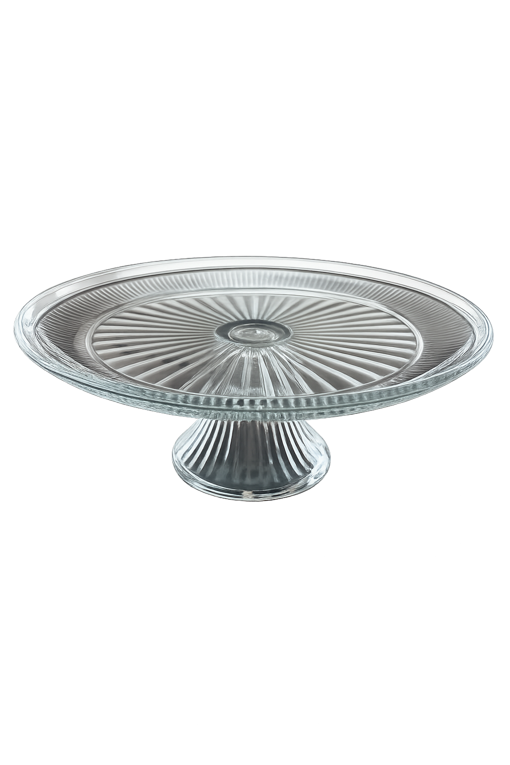 Glass 12" Cake Stand