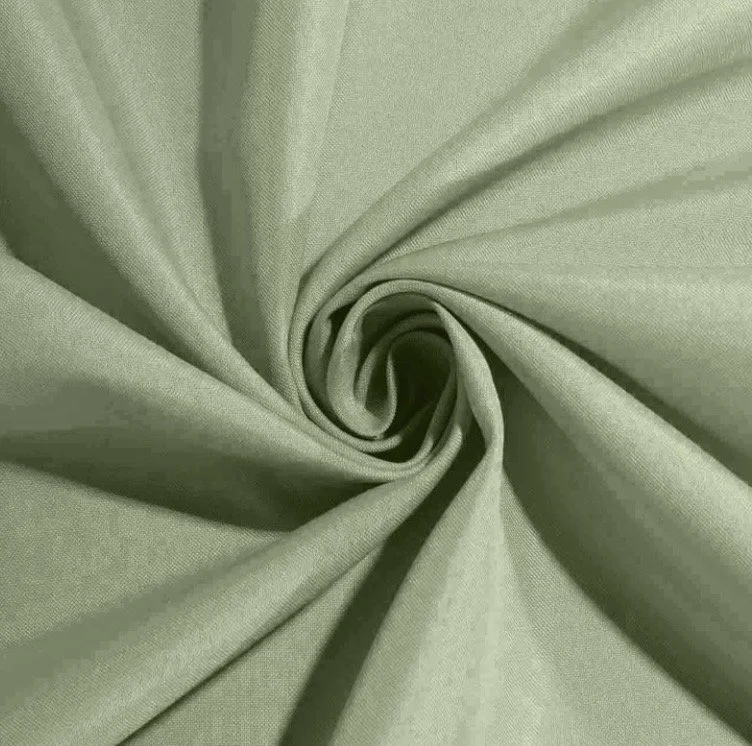 Sage green linen napkin