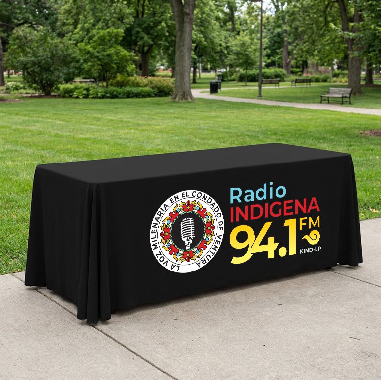Radio Indigena_black table cloth.jpg