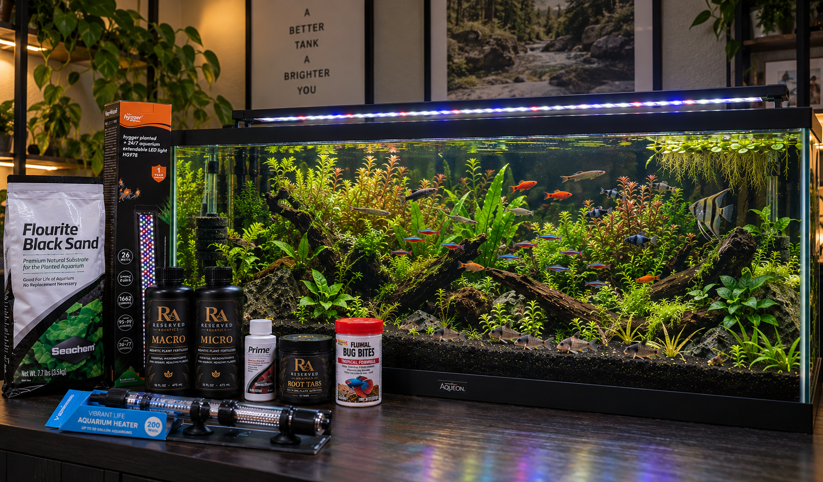 Signature Reserve+ | 40 Gallon Breeder Complete Aquarium Package