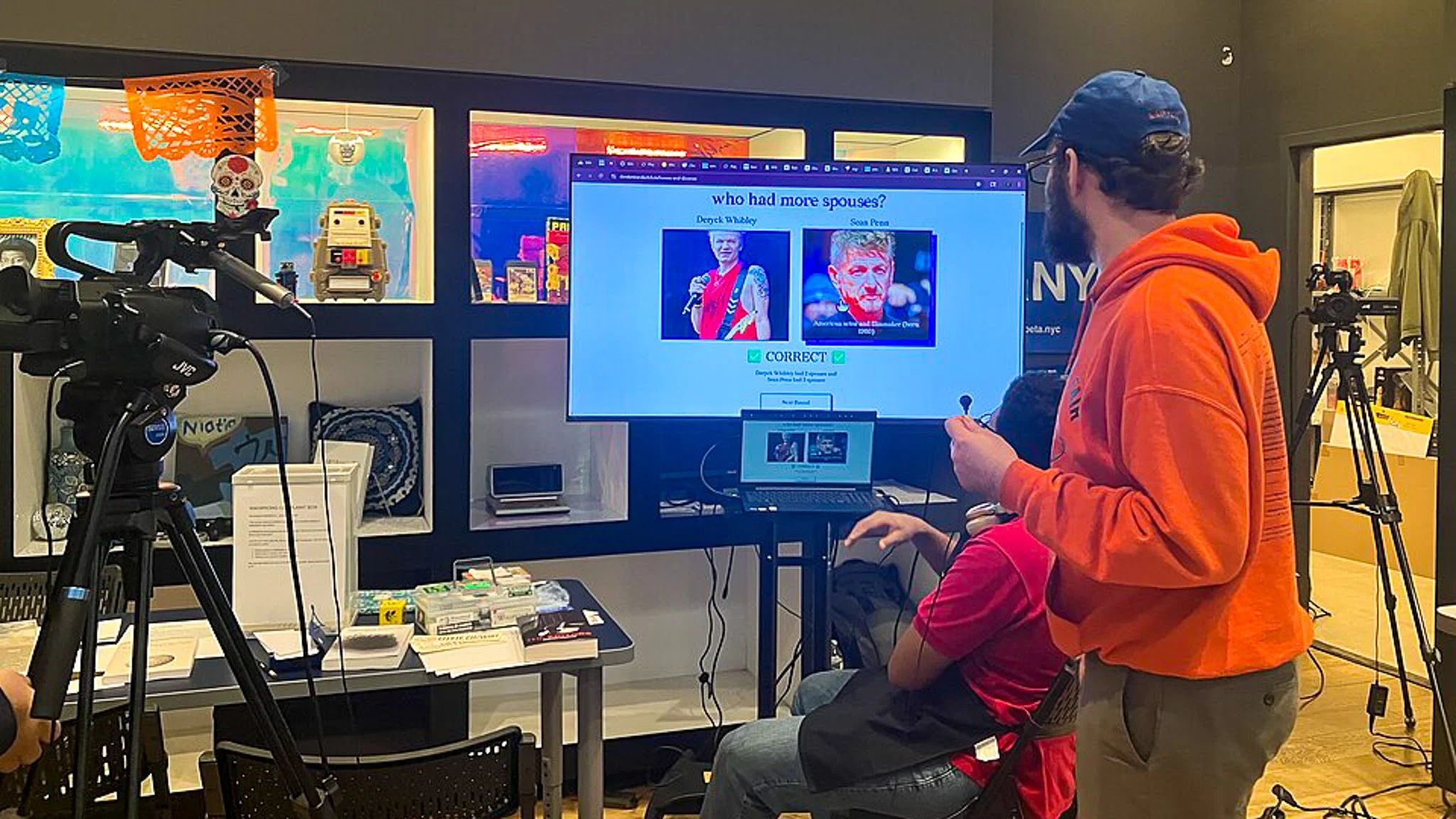 We launched Wiki-Play Fridays at the Oculus in April. Join us in May!