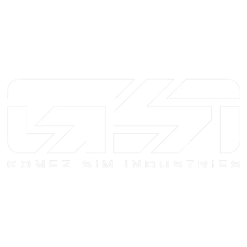 Black and white logo with stylized letters and the text 'GOMEZ SM INDUSTRIES' beneath it.