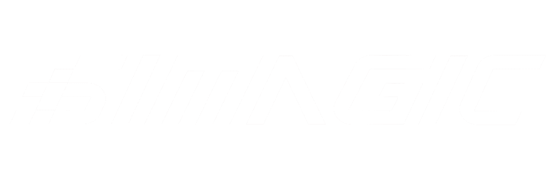 Stylized text reading '+SOMAGIC' with a pixelated checkered pattern on the plus sign, all in white on a black background.