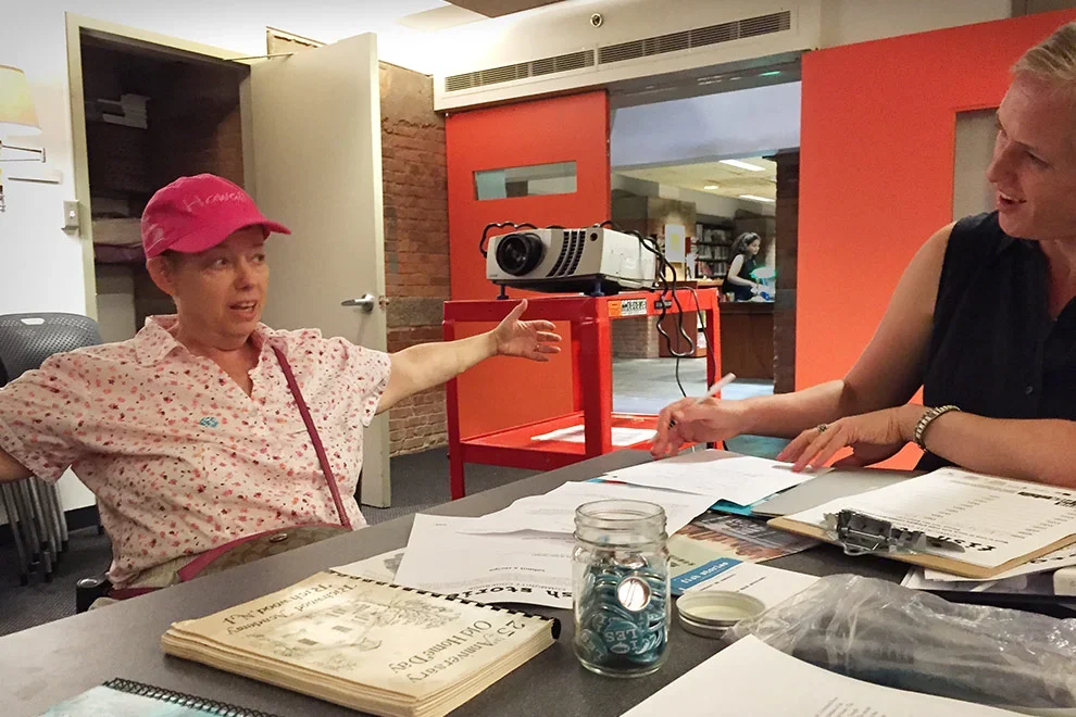 Recipe Exchange at the Mulberry Street Library