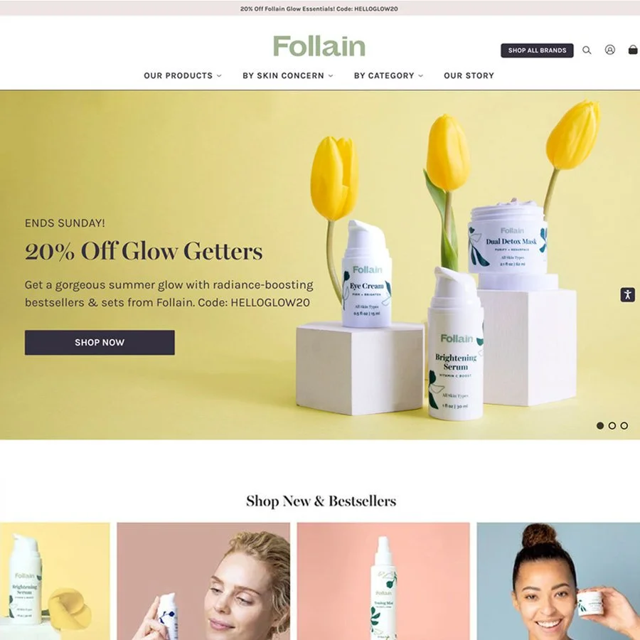 Follain Brand Site