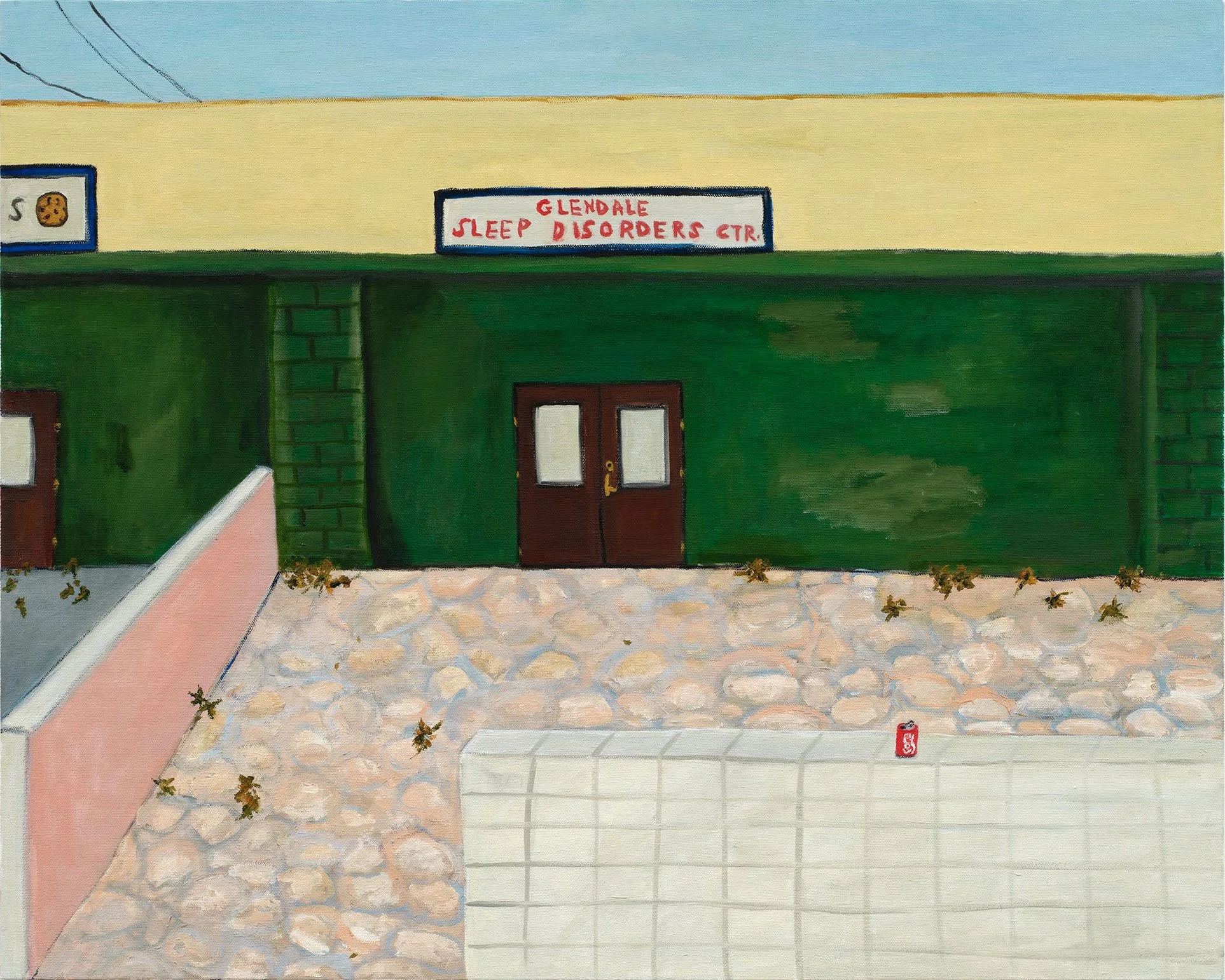 “Glendale Sleep Disorders Ctr.”  2024. Oil on canvas. 24" x 30"