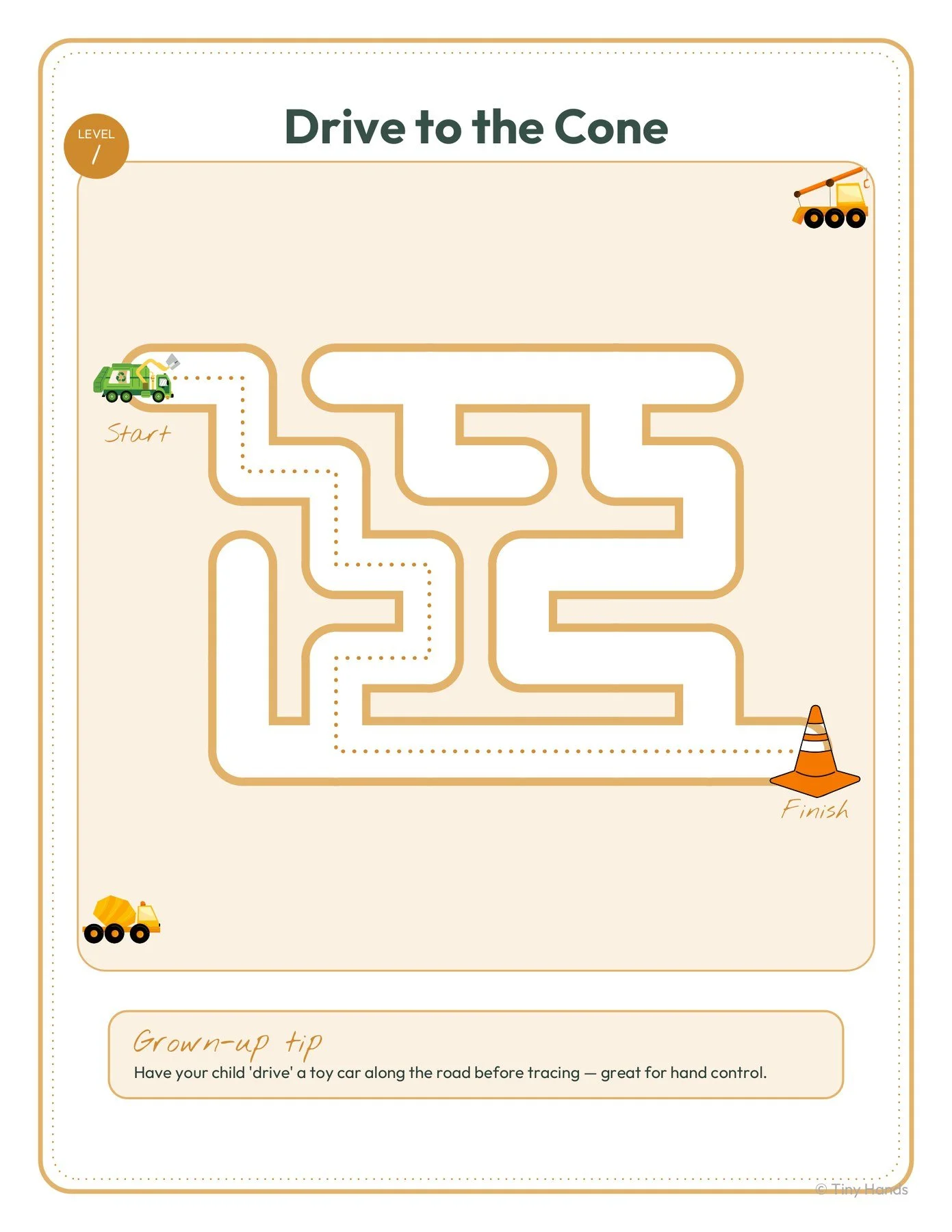 Cars & Trucks Mazes