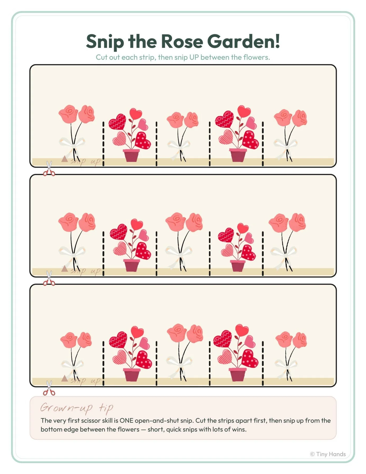 My First Snips: Valentine's Day