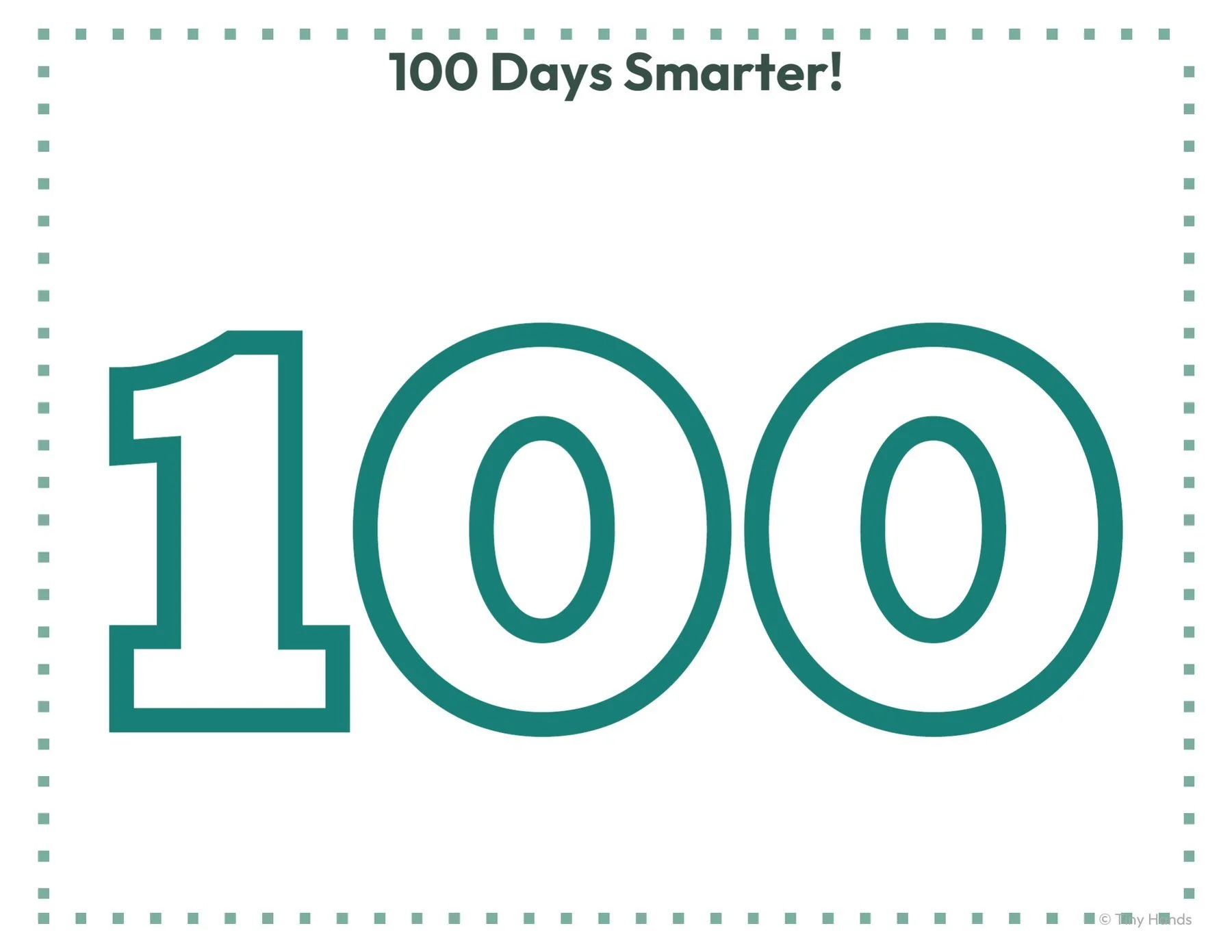 Awards & 100th Day Crafts