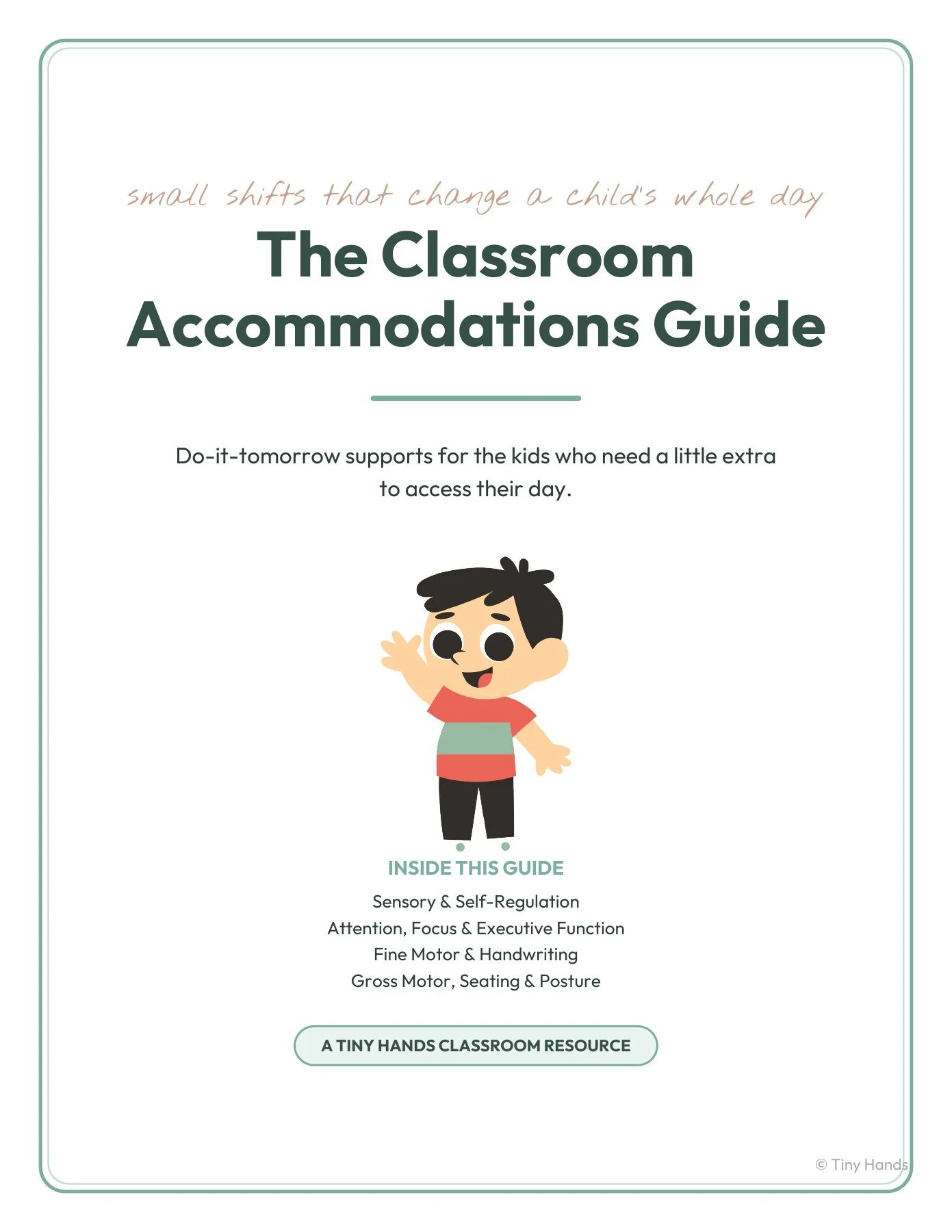 The Classroom Accommodations Guide