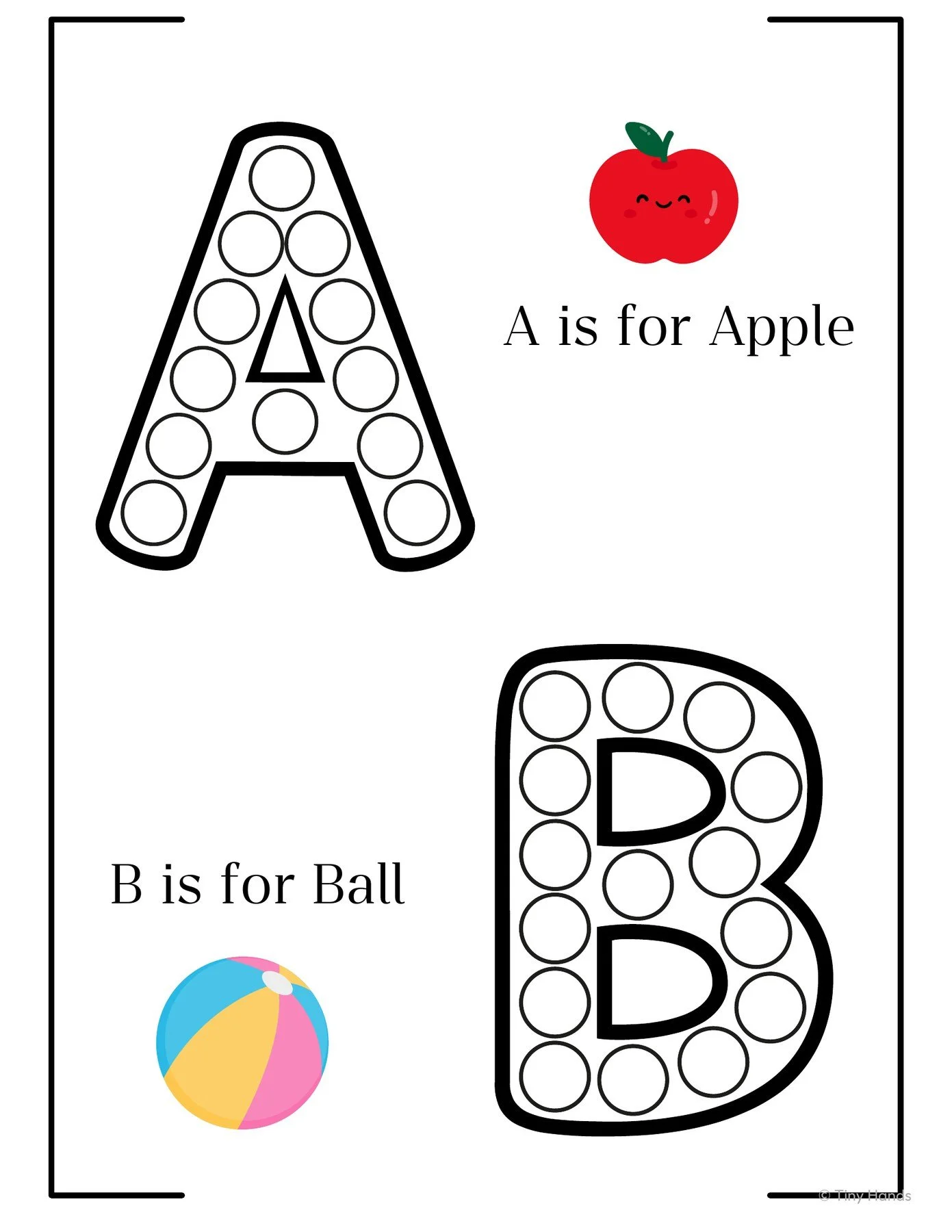 Alphabet Dot Book