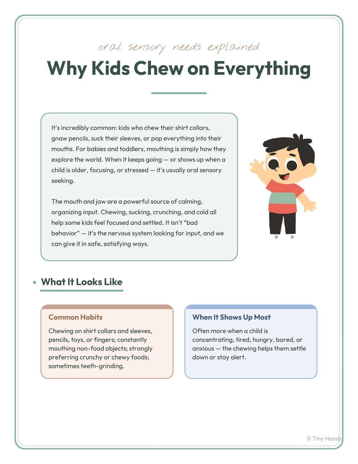 Why Kids Chew on Everything