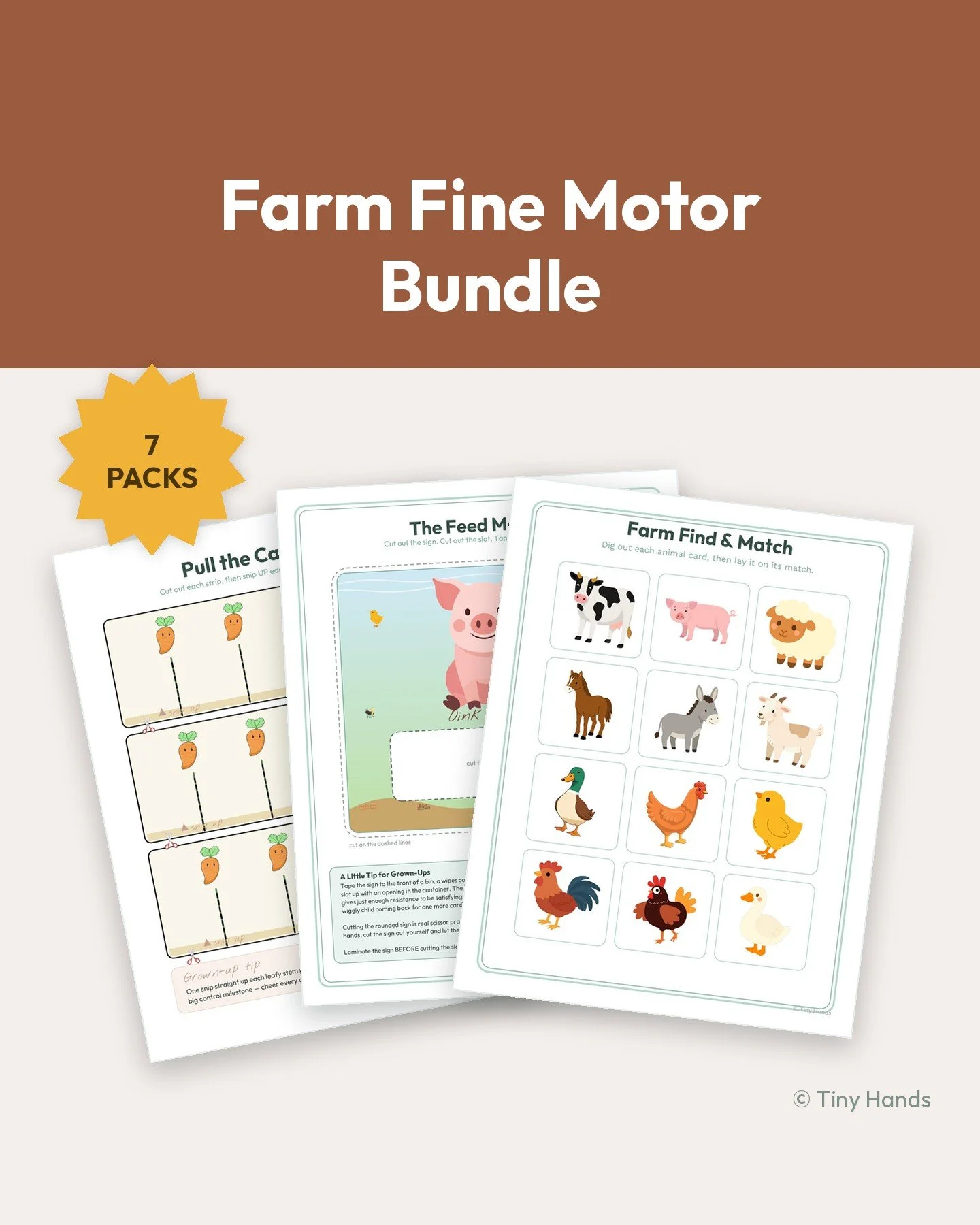 Farm Fine Motor Bundle