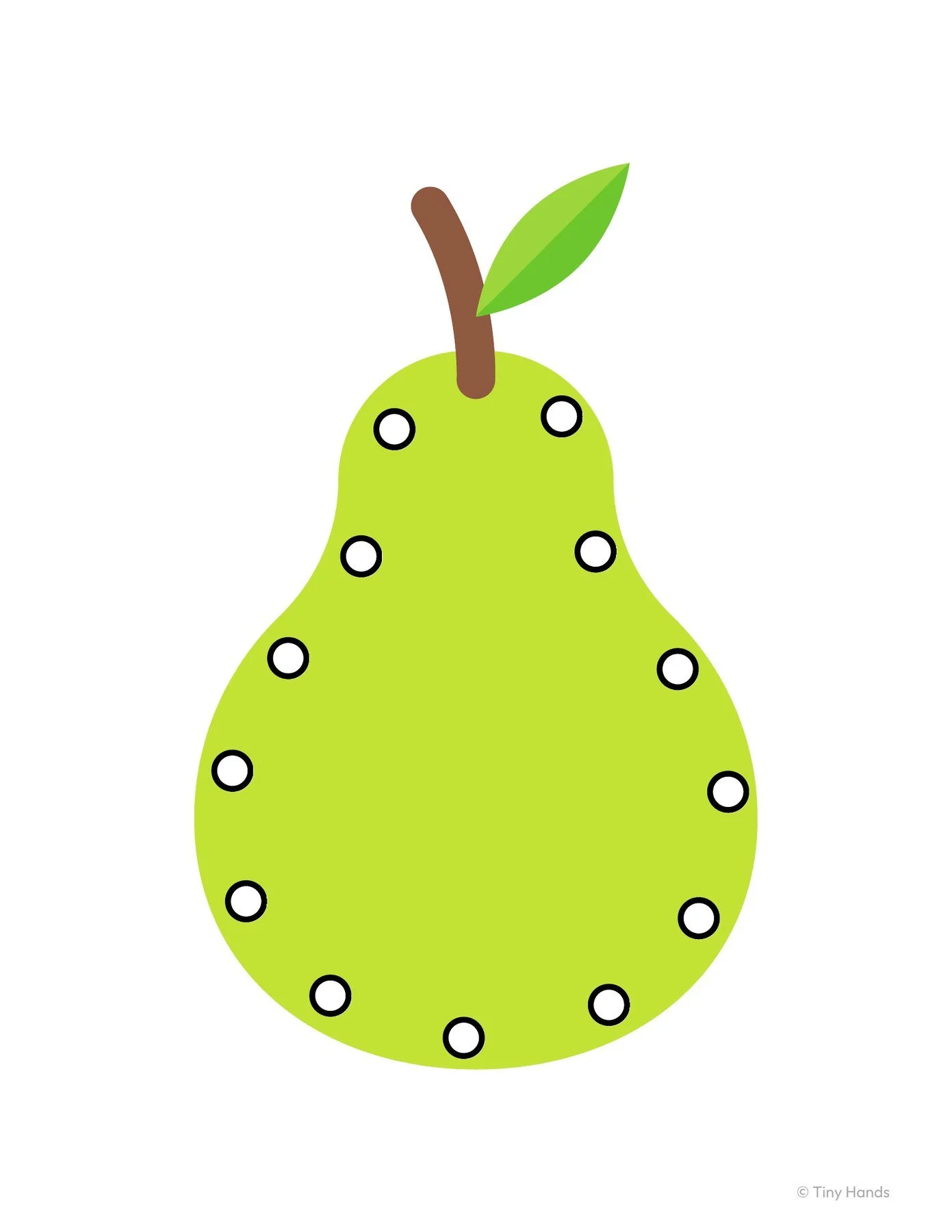 Fruit Lacing Cards