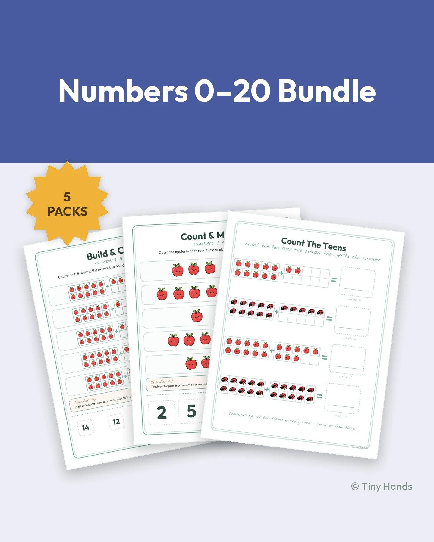 Numbers 0–20 Bundle