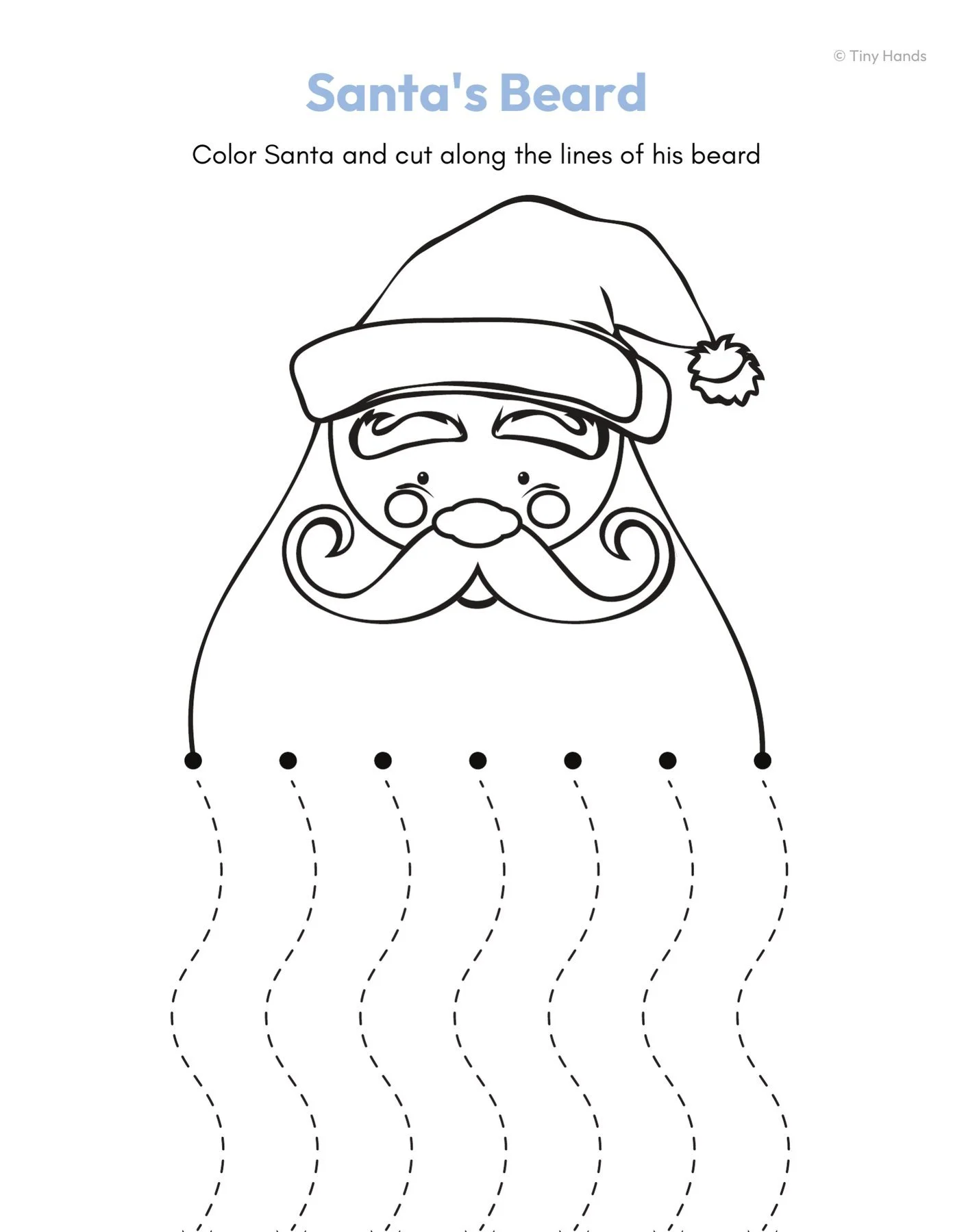 Christmas Sensory & Cutting Crafts