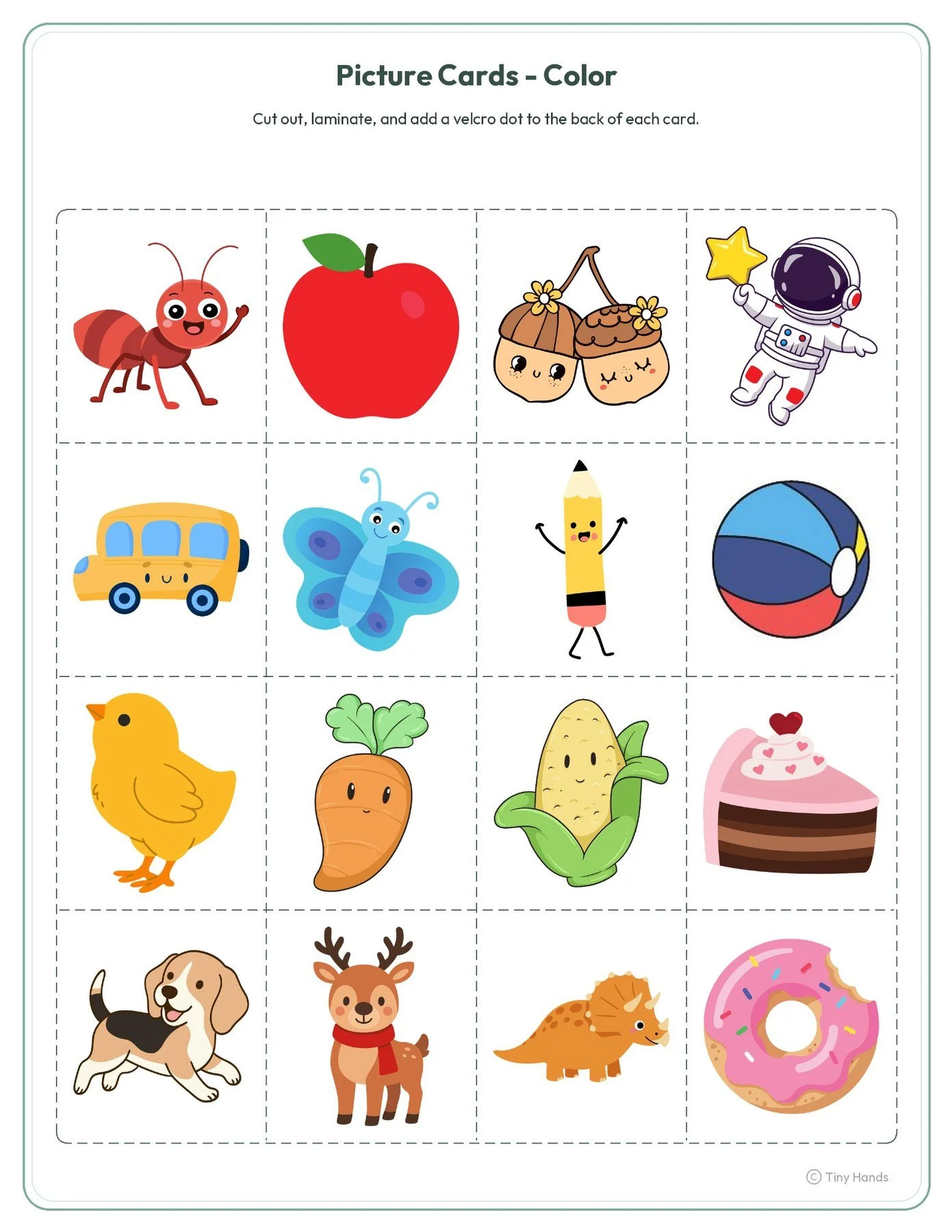 Beginning Sounds Velcro Match A–Z