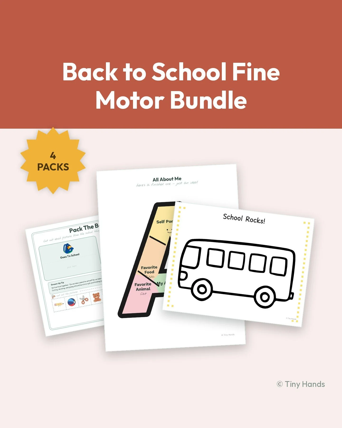 Back to School Fine Motor Bundle