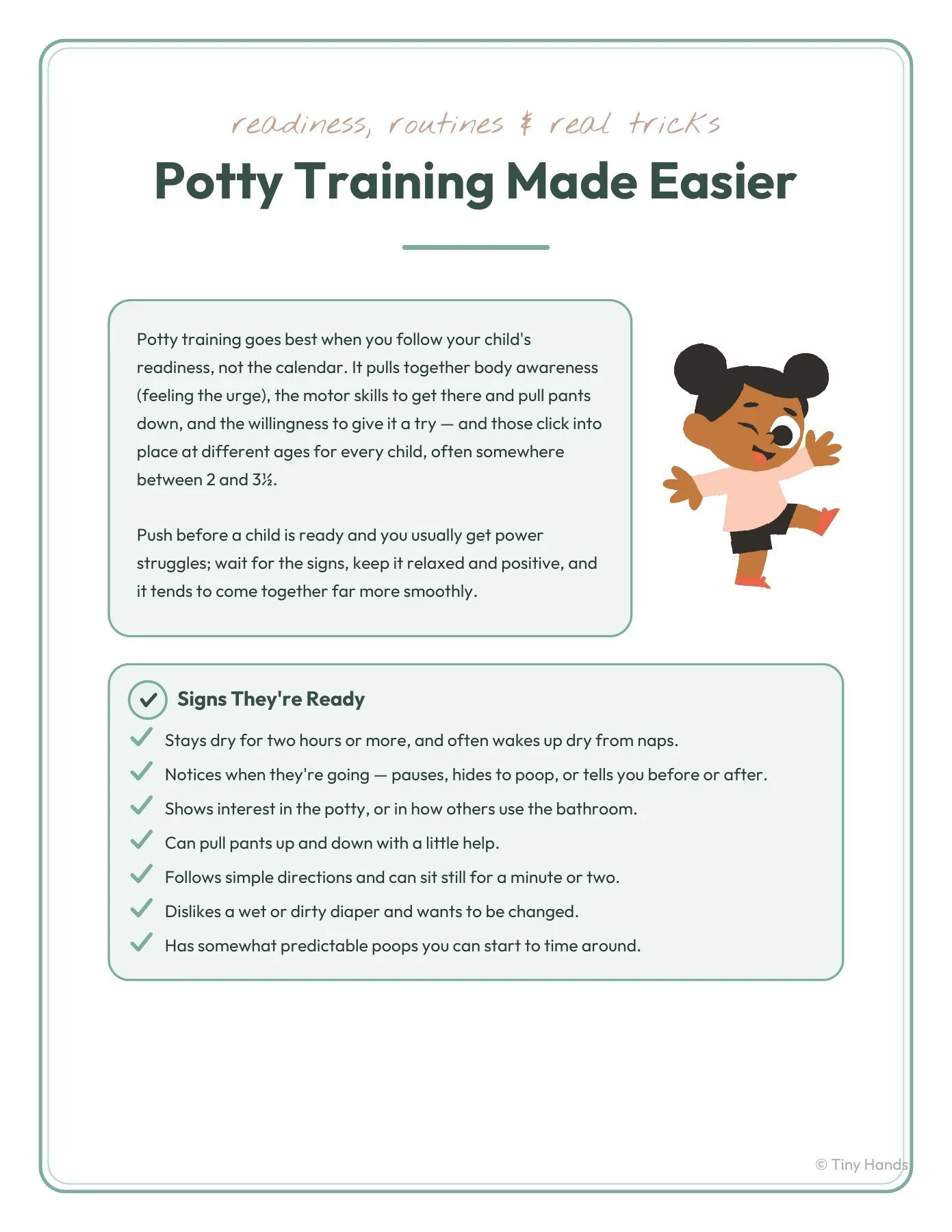 Potty Training Made Easier