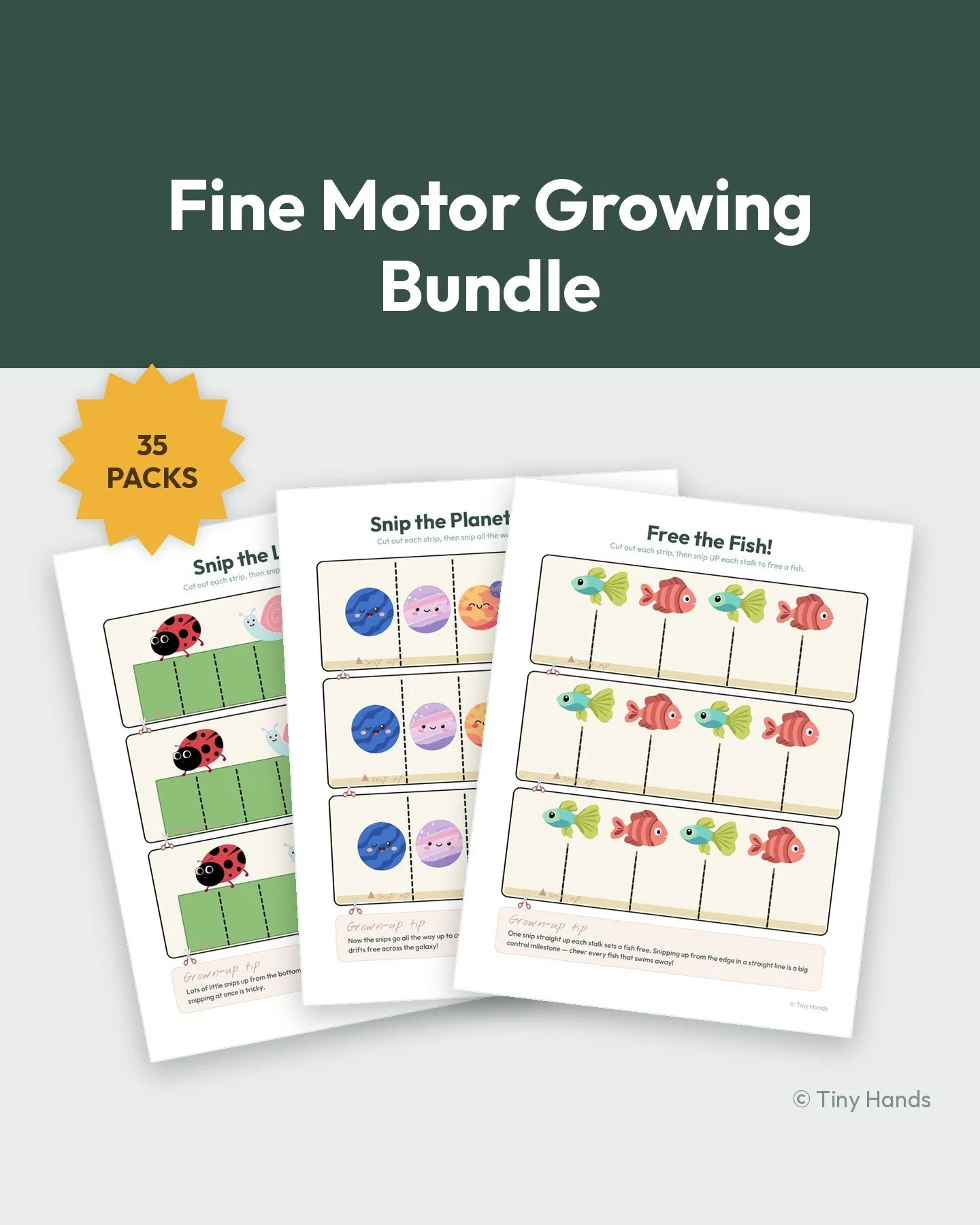 Fine Motor Growing Bundle