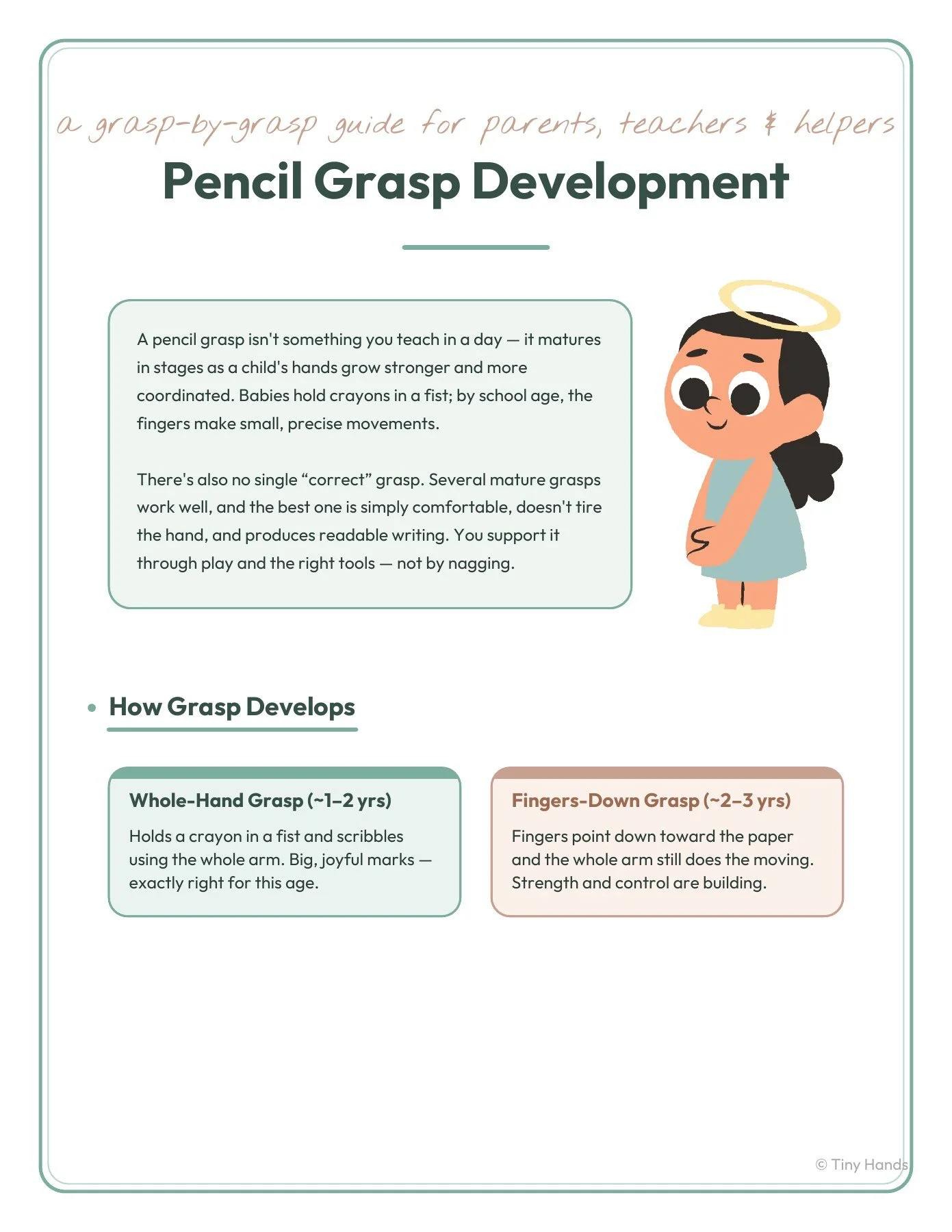 Pencil Grasp Development