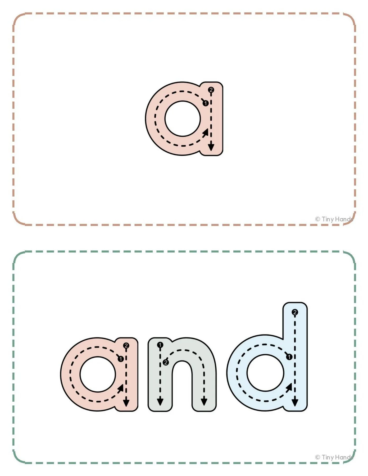 Dolch Sight Word Playdough Mats