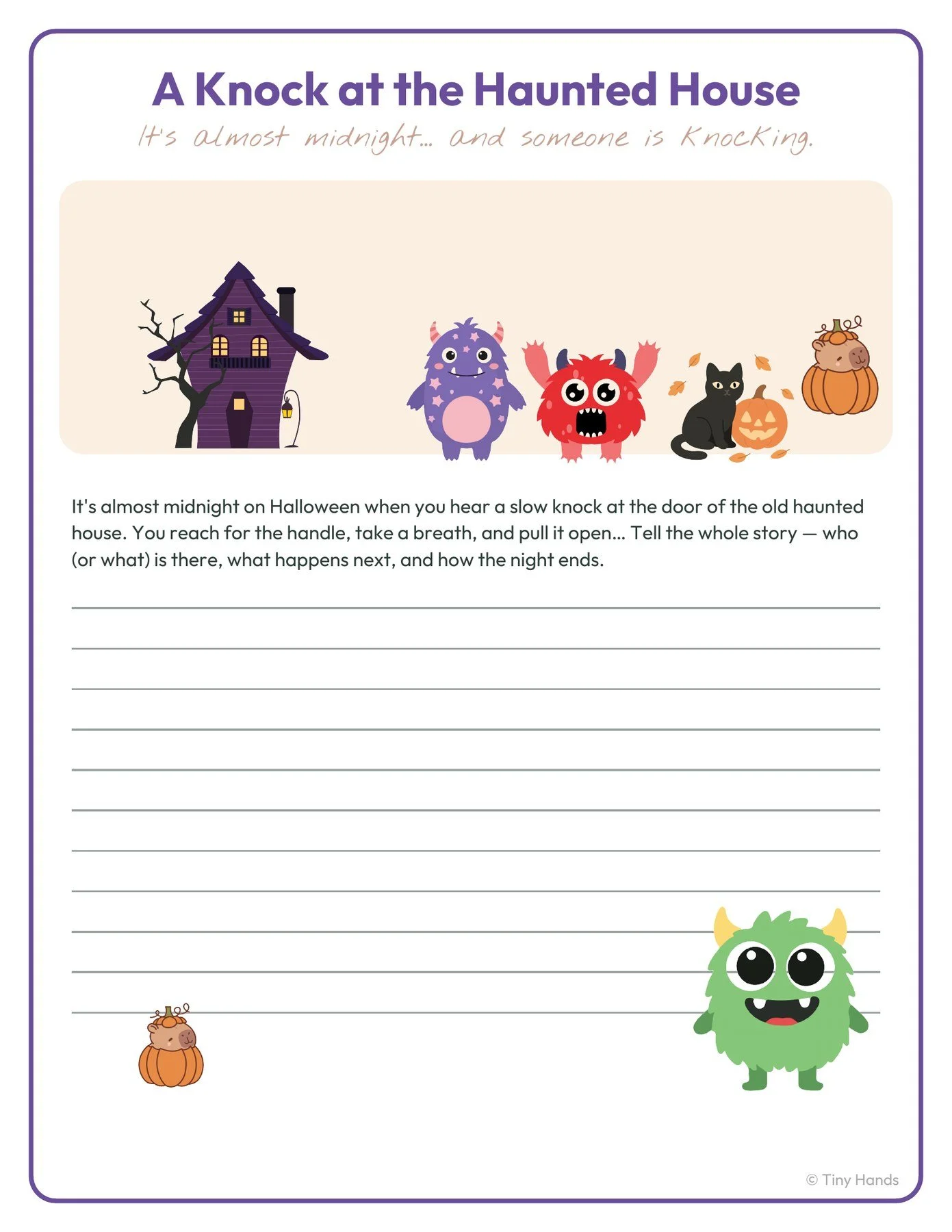 Halloween Writing Prompts