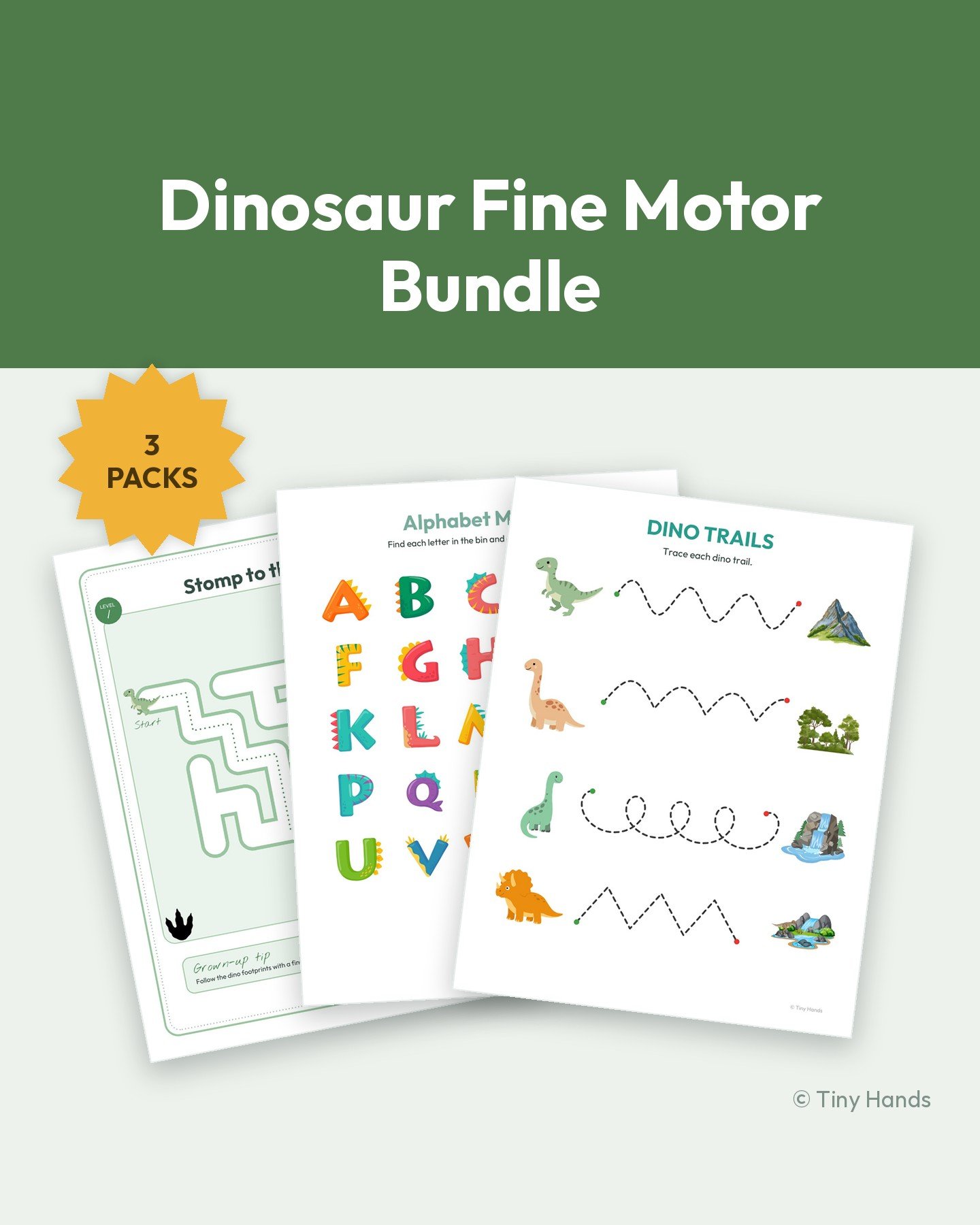 Dinosaur Fine Motor Bundle