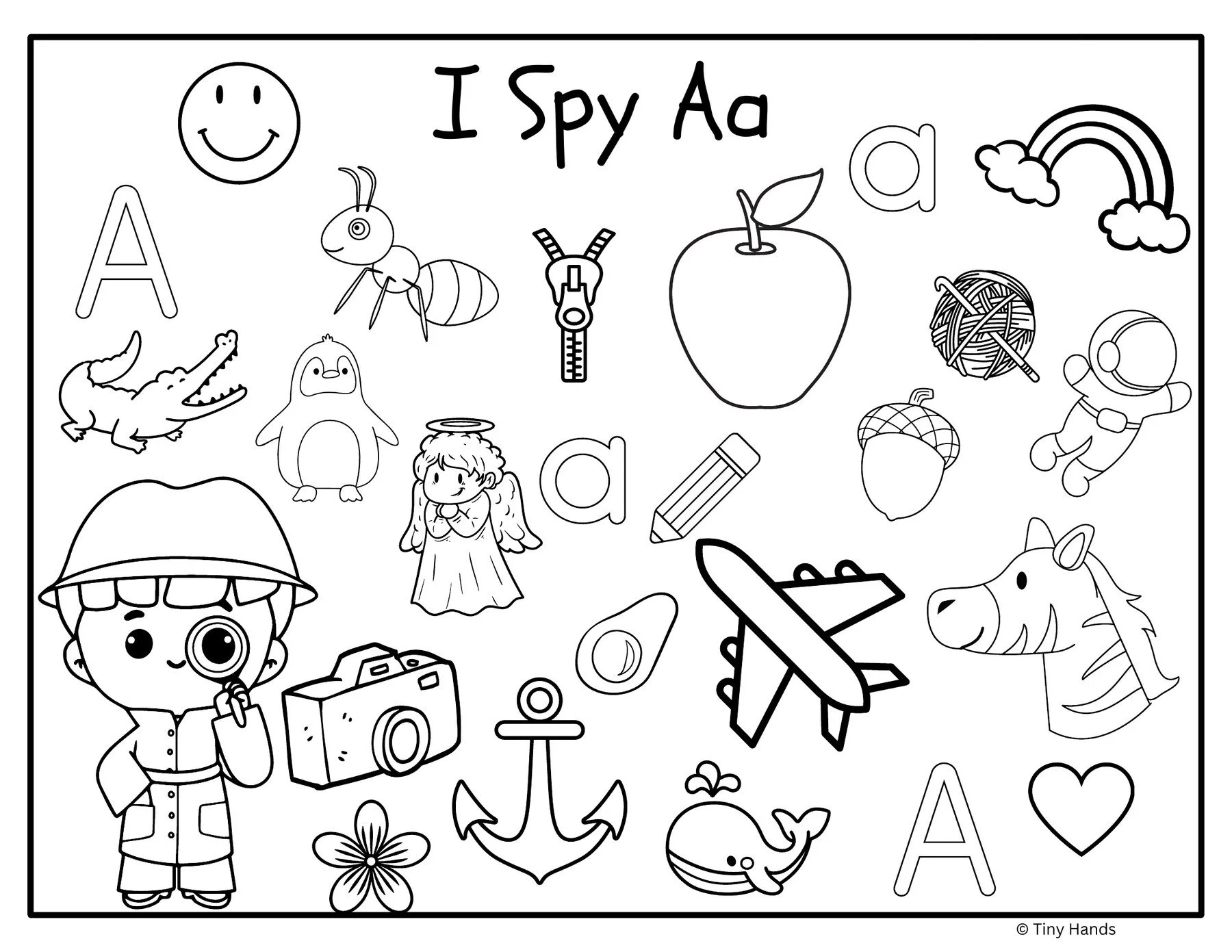 I Spy Letters