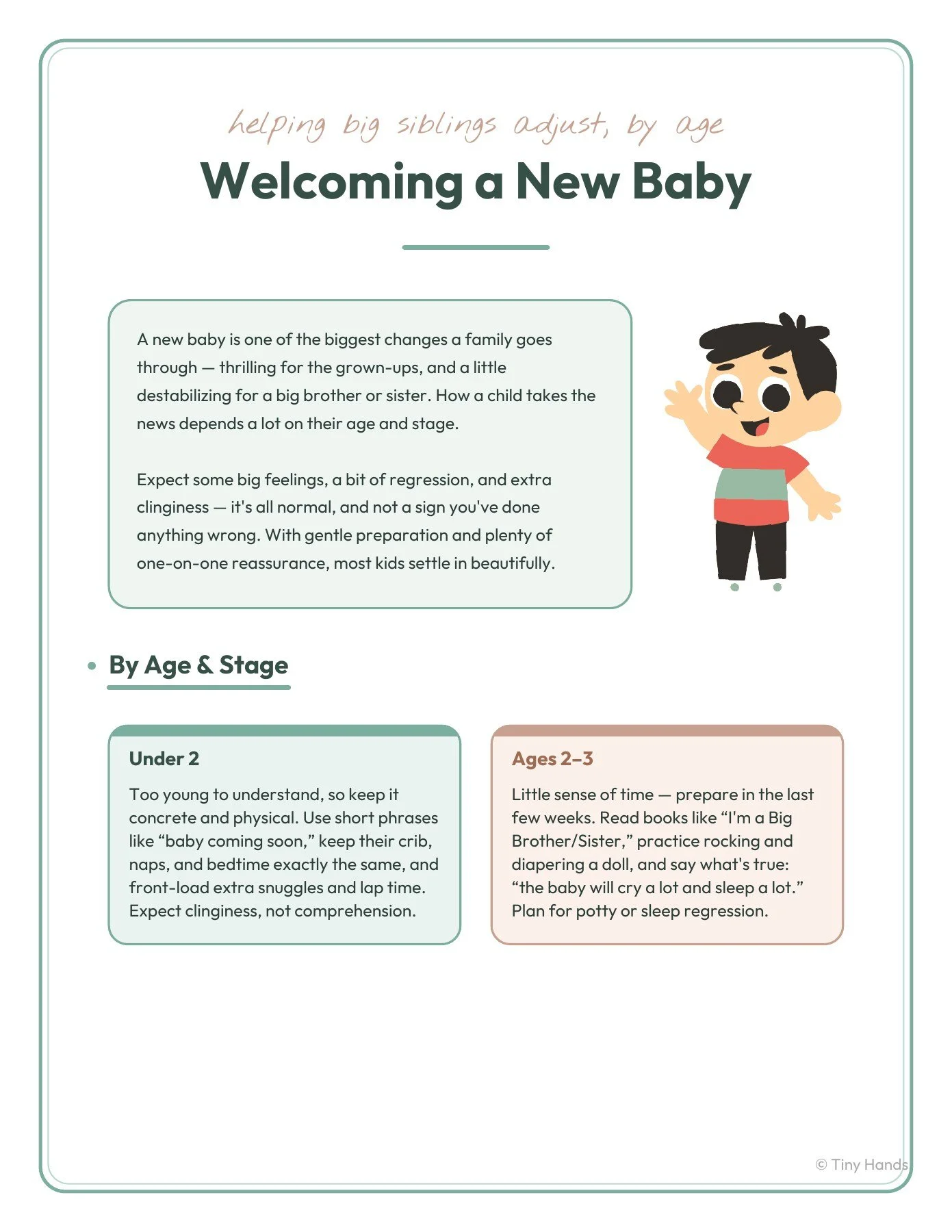 Welcoming a New Baby