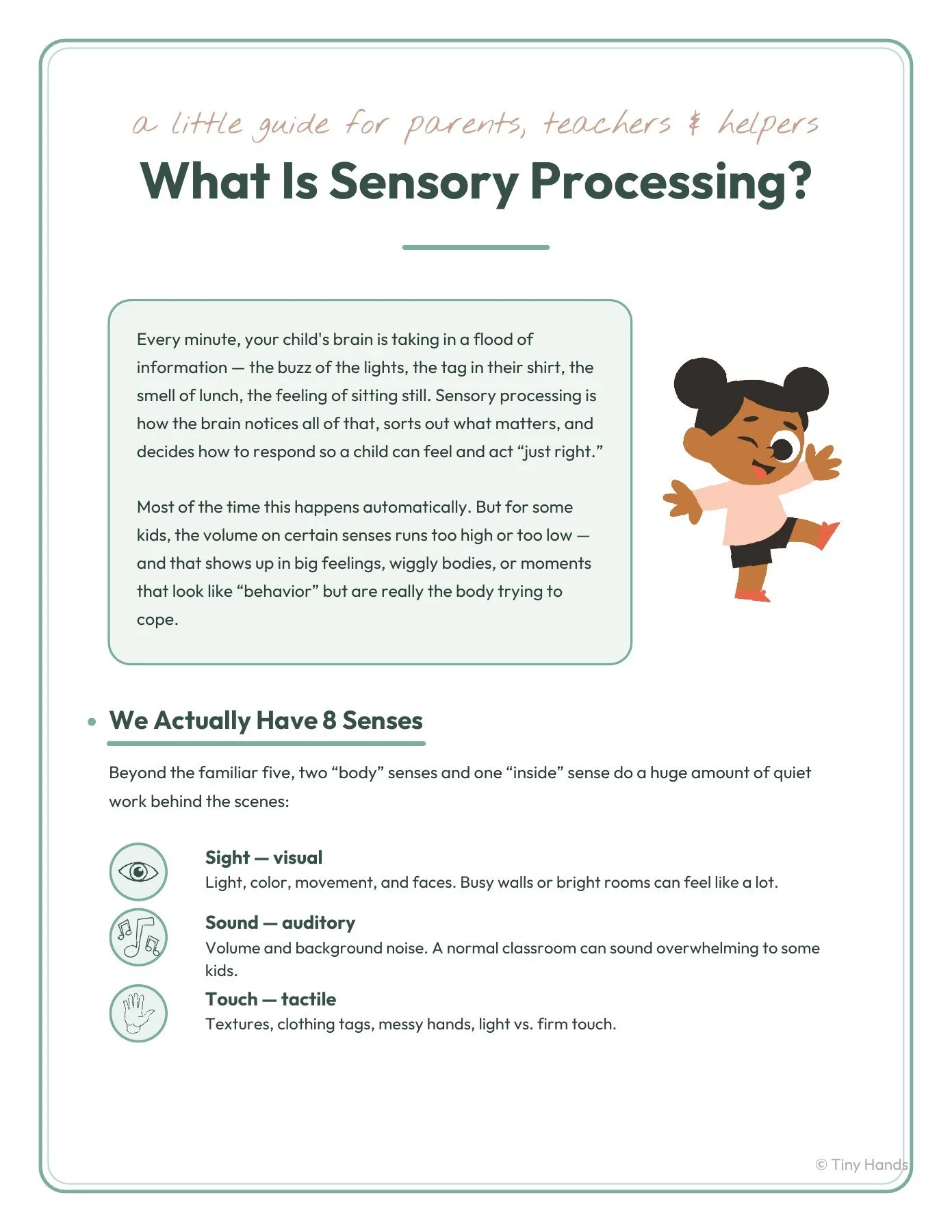What Is Sensory Processing?