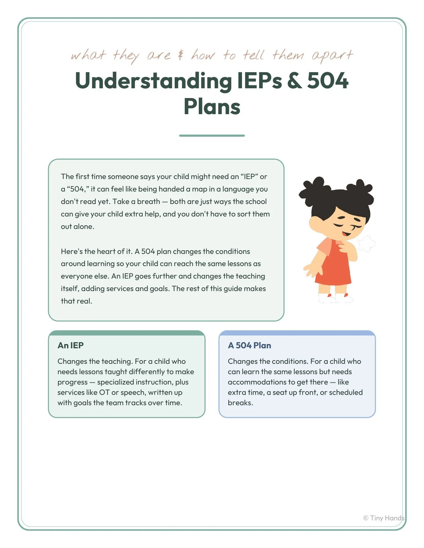 Understanding IEPs & 504 Plans