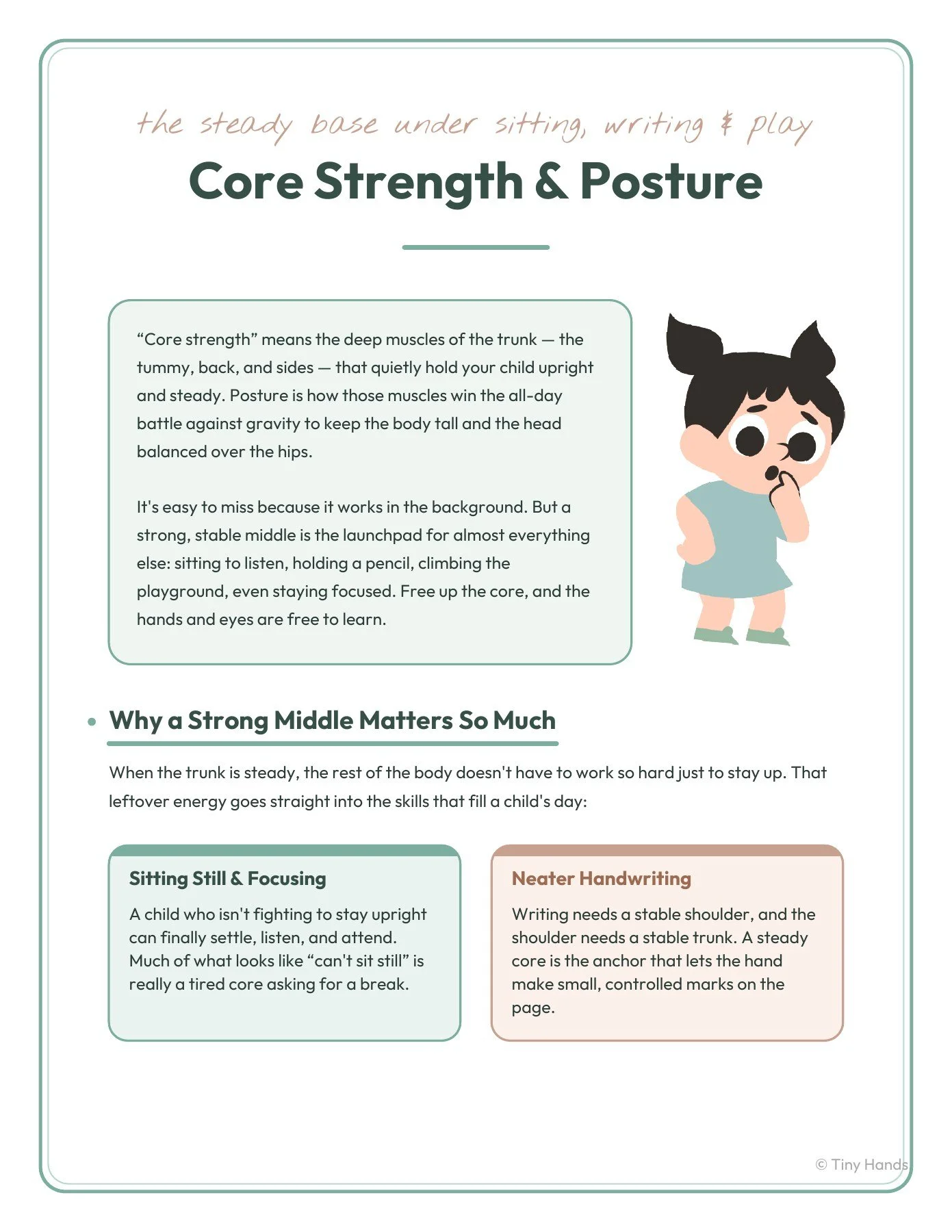 Core Strength & Posture
