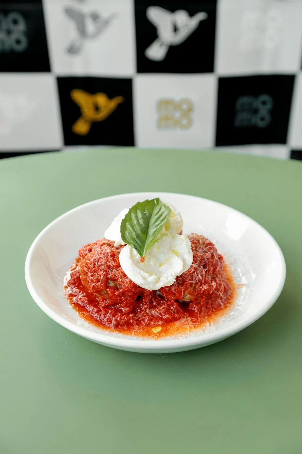 Burrata Meatballs