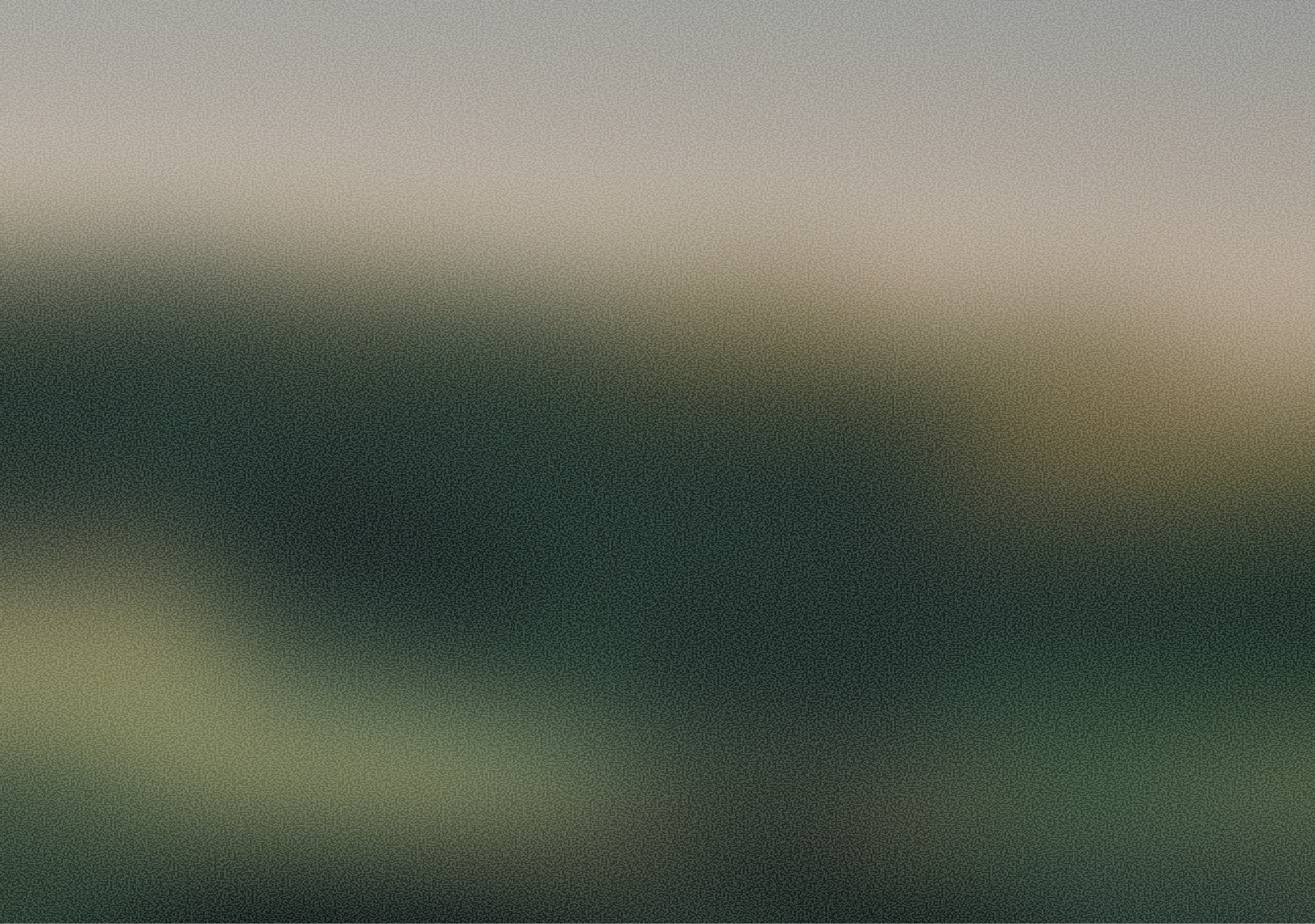 Blurred gradient background with shades of gray, green, and brown.