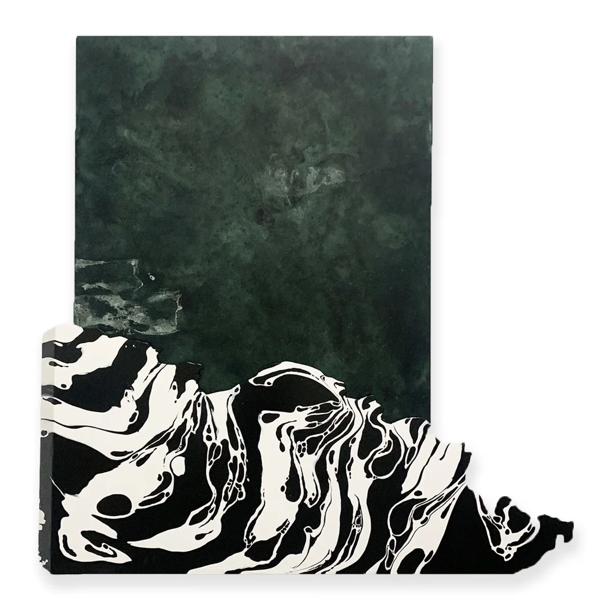 'Lost Tidal Memories'
Acrylic skins on panel, 24”x18"
2020