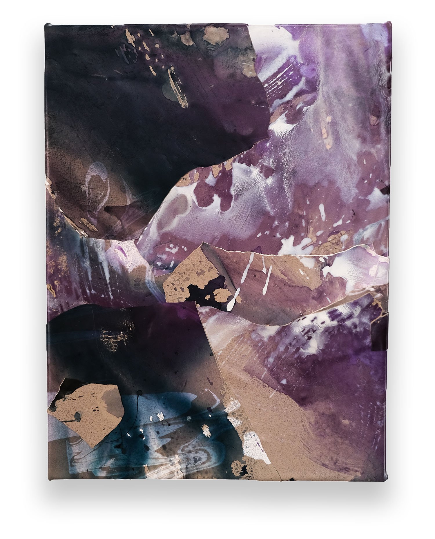 'A Clearing'
Acrylic skins on panel, 24”x18"
2026