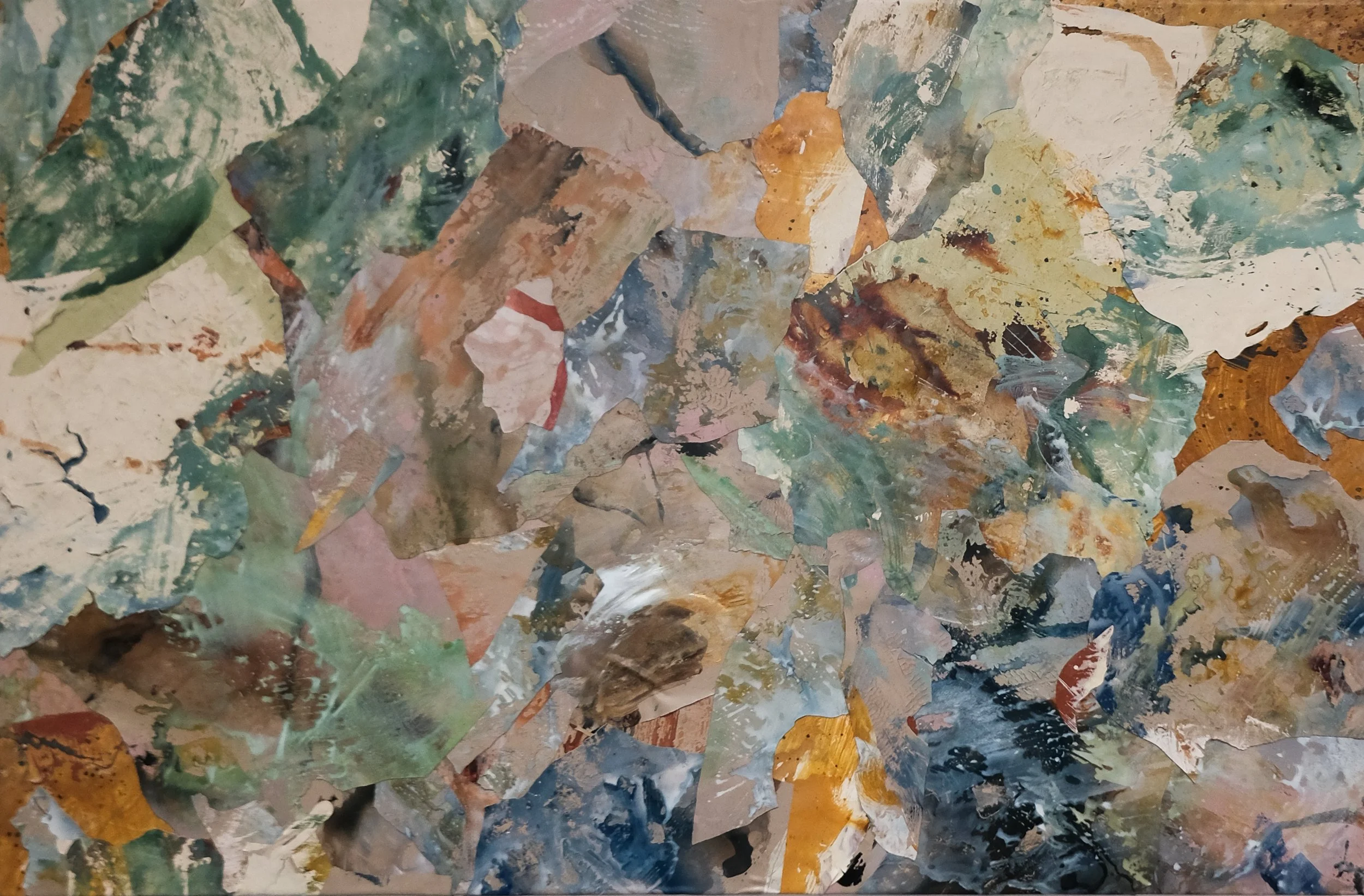 'Ballad of a Sunrise in the Desert'
Acrylic skins on panel, 47”x 72”
2026