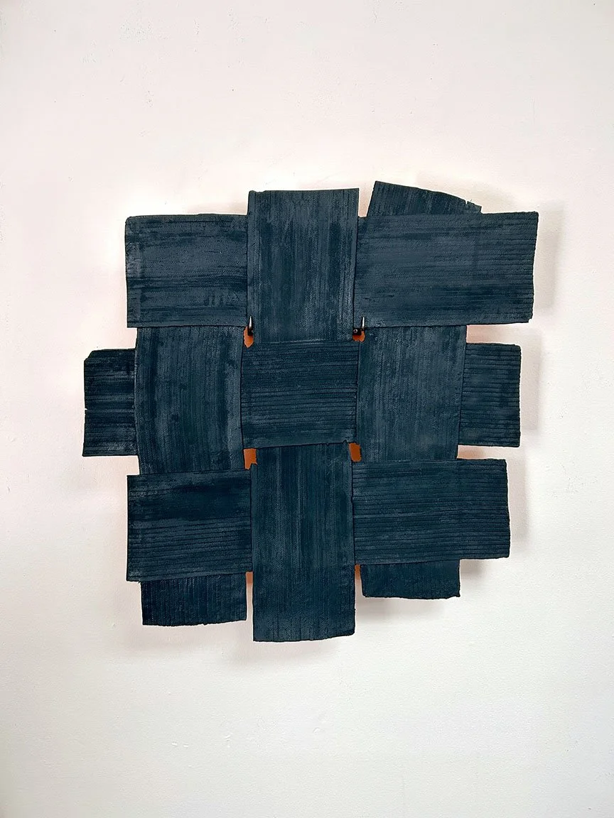 'Woven Sunsets'
26”x24”, Cast resin, 2023