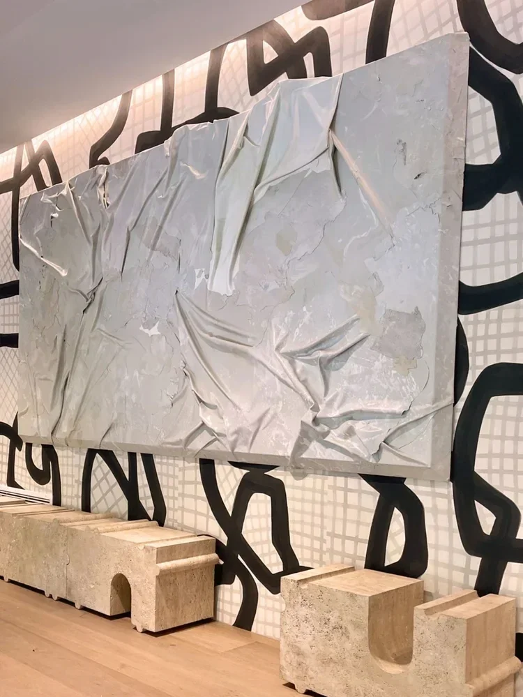 'For Shelley'
Acrylic skins on panel, 60”x120"
2020