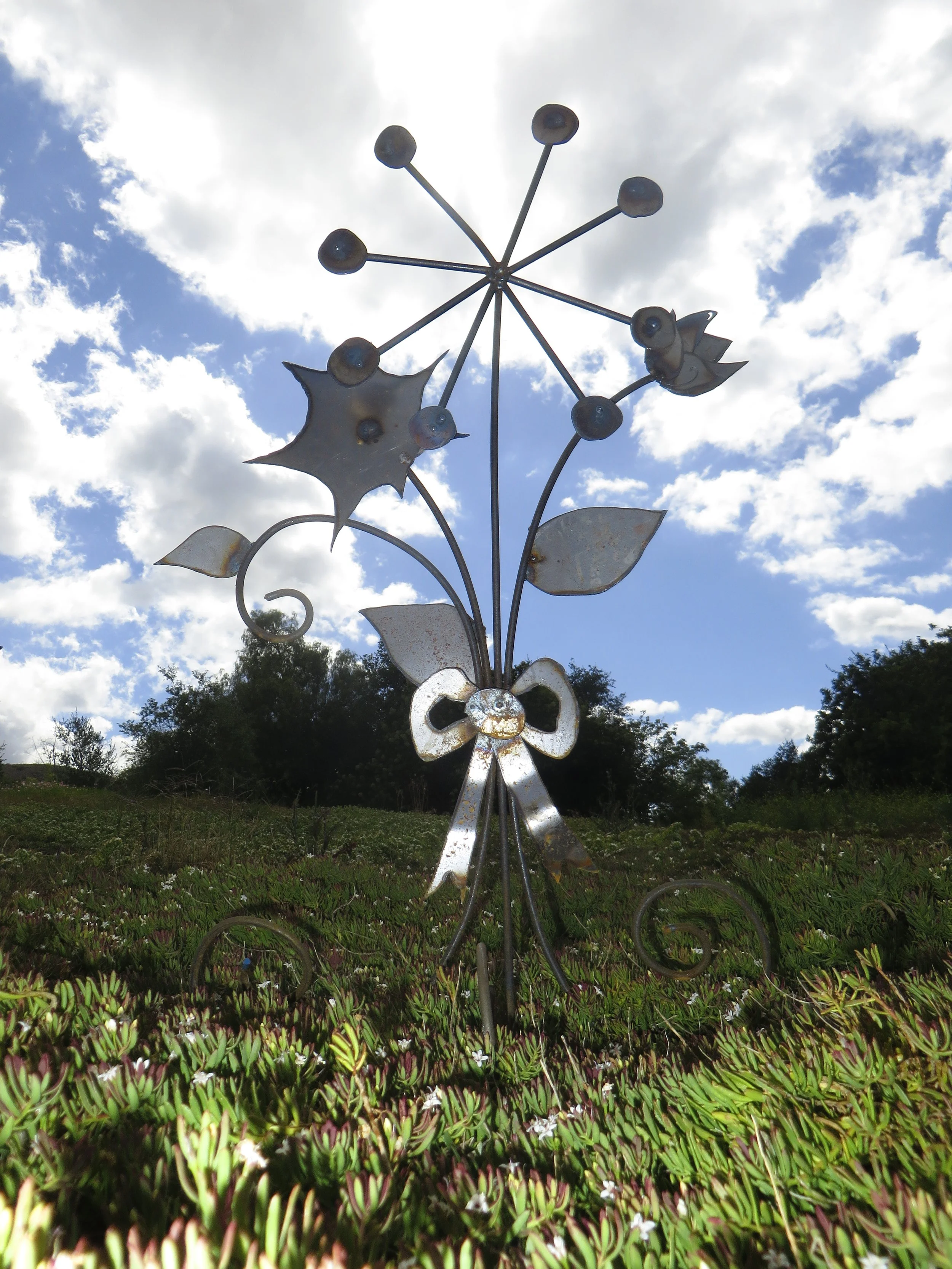 "Look, But Don't Touch" 2026, Steel Welded Sculpture