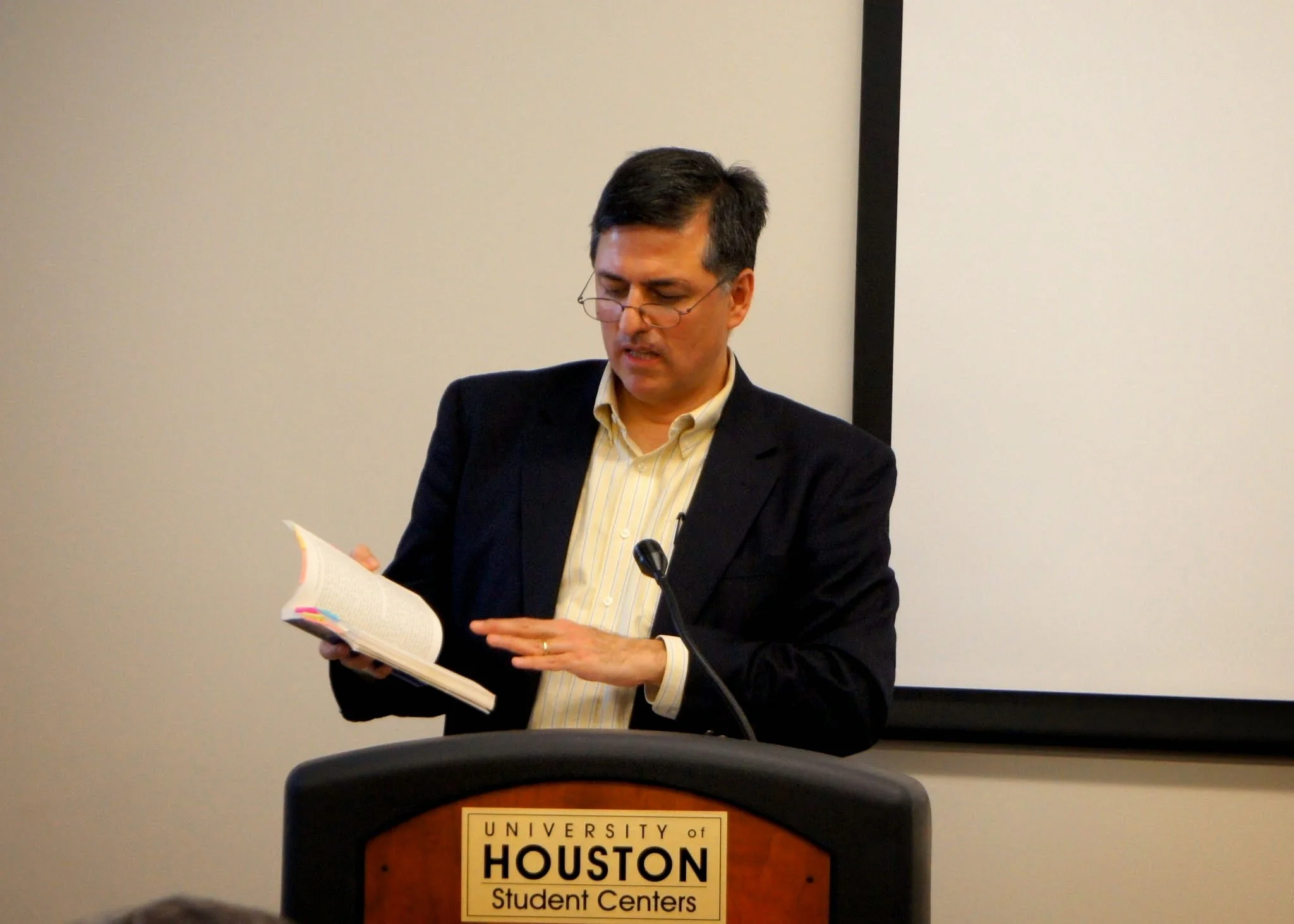 Sergio Troncoso at Center for Mexican American Studies at University of Houston, Houston, TX, 2015.
