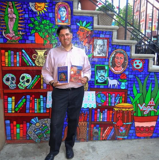 Sergio Troncoso at La Casa Azul Bookstore in El Barrio, New York, NY, 2012.