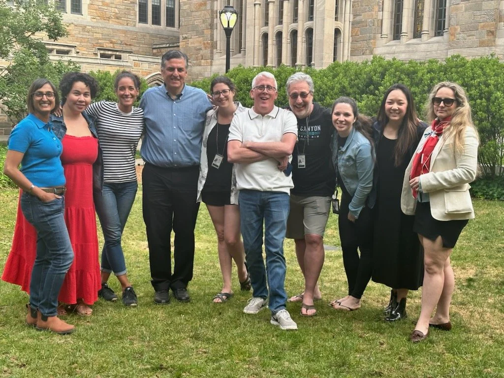 Sergio Troncoso with writing workshop students at Yale Writers' Workshop, 2023.