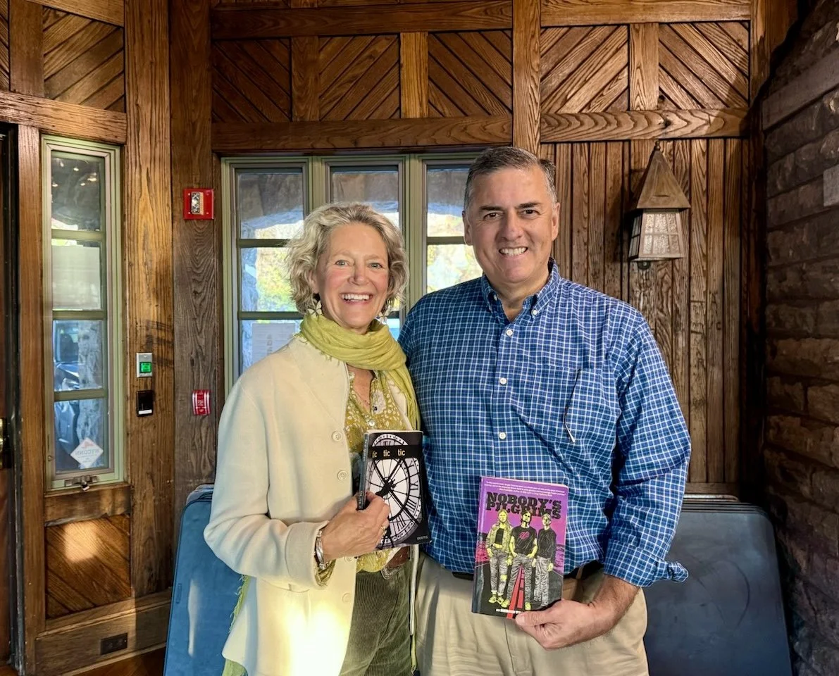Heidi Seaborn and Sergio Troncoso at Hudson Valley Writers' Center in Sleepy Hollow, NY, 2025.