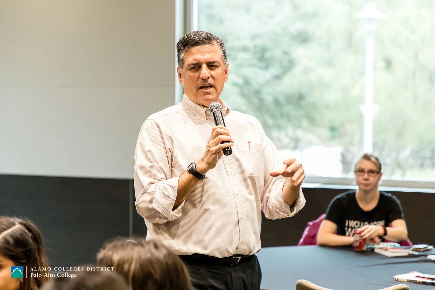 Sergio Troncoso at Palo Alto College, 2019.