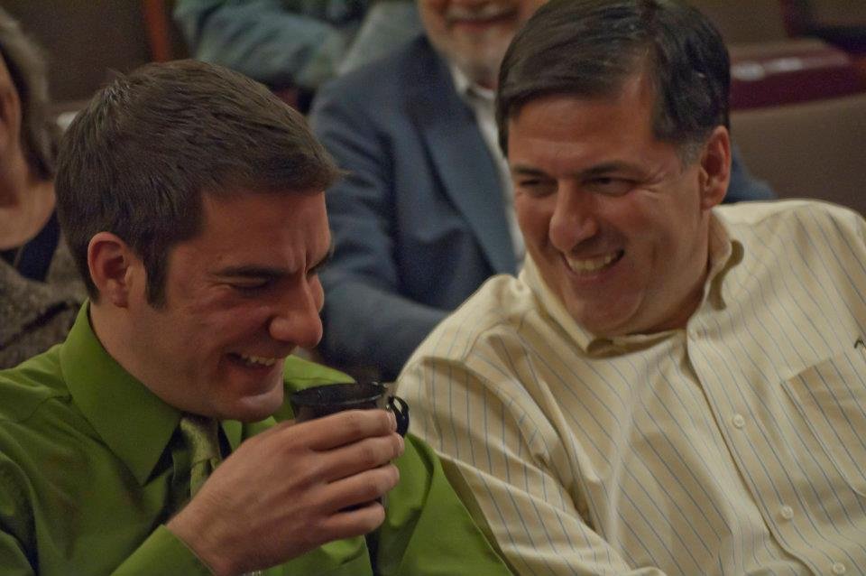 Aaron Michael Morales and Sergio Troncoso at University of Texas at El Paso, 2011.